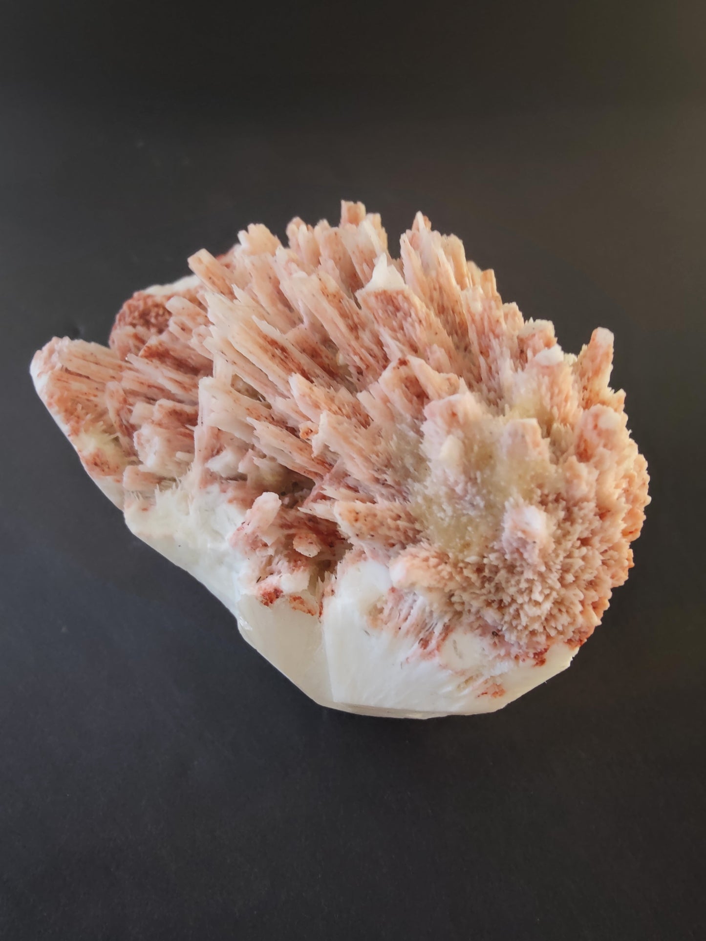 Red Mordenite with Stilbite Specimen 355g