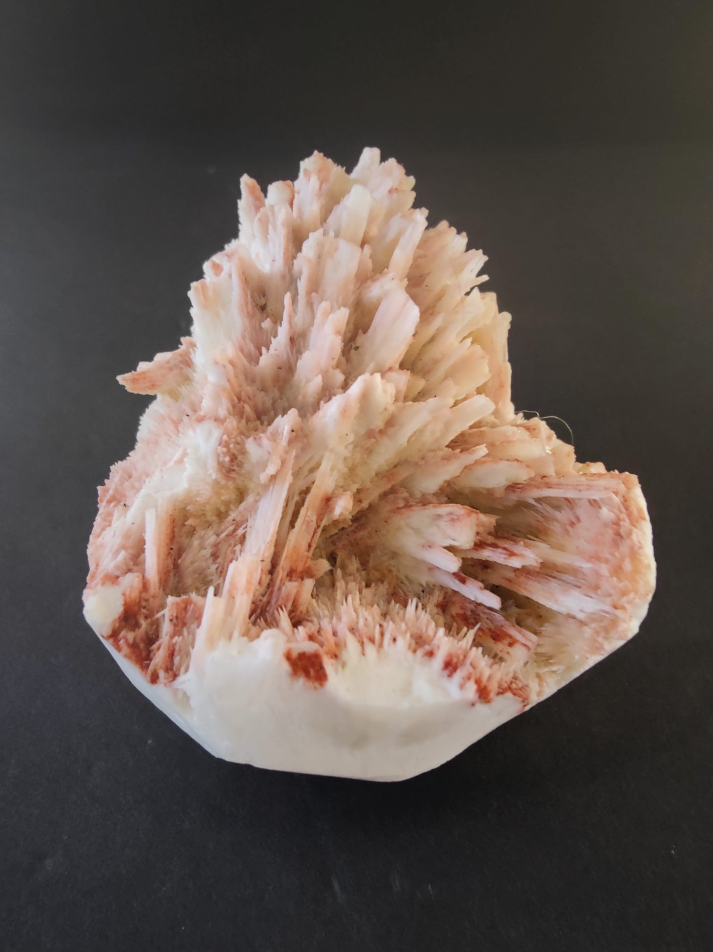 Red Mordenite with Stilbite Specimen 355g