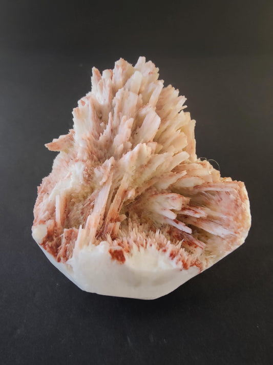 Red Mordenite with Stilbite Specimen 355g