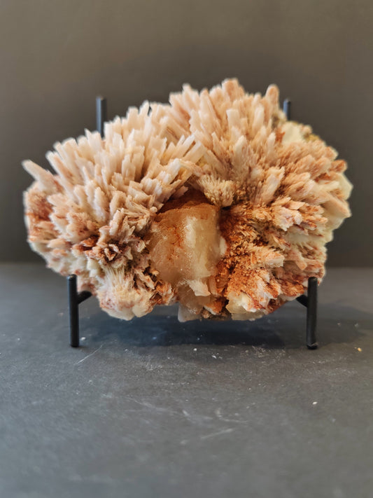 Red Mordenite with Stilbite Specimen 582g
