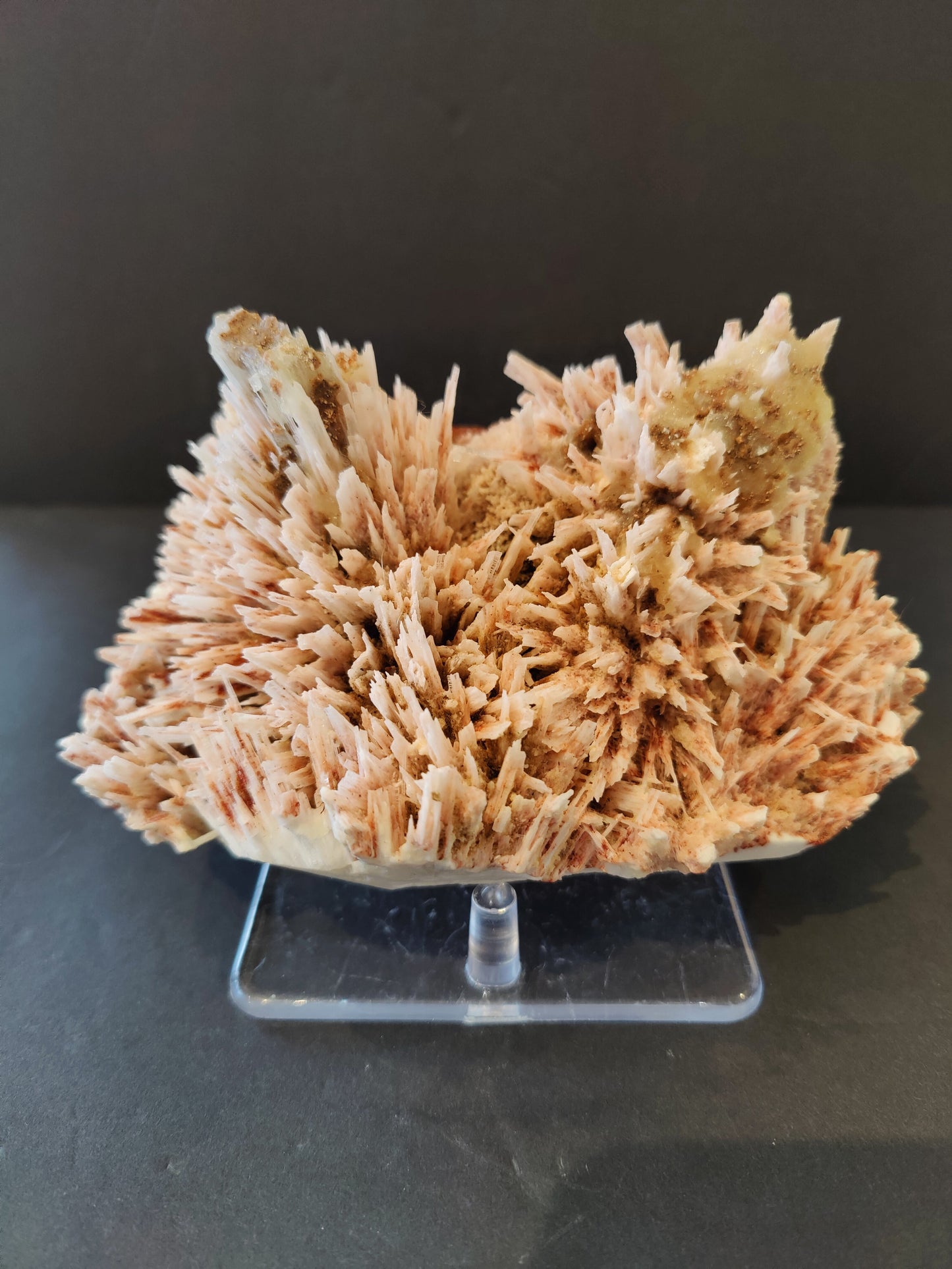 Red Mordenite with Stilbite Specimen 1,261g