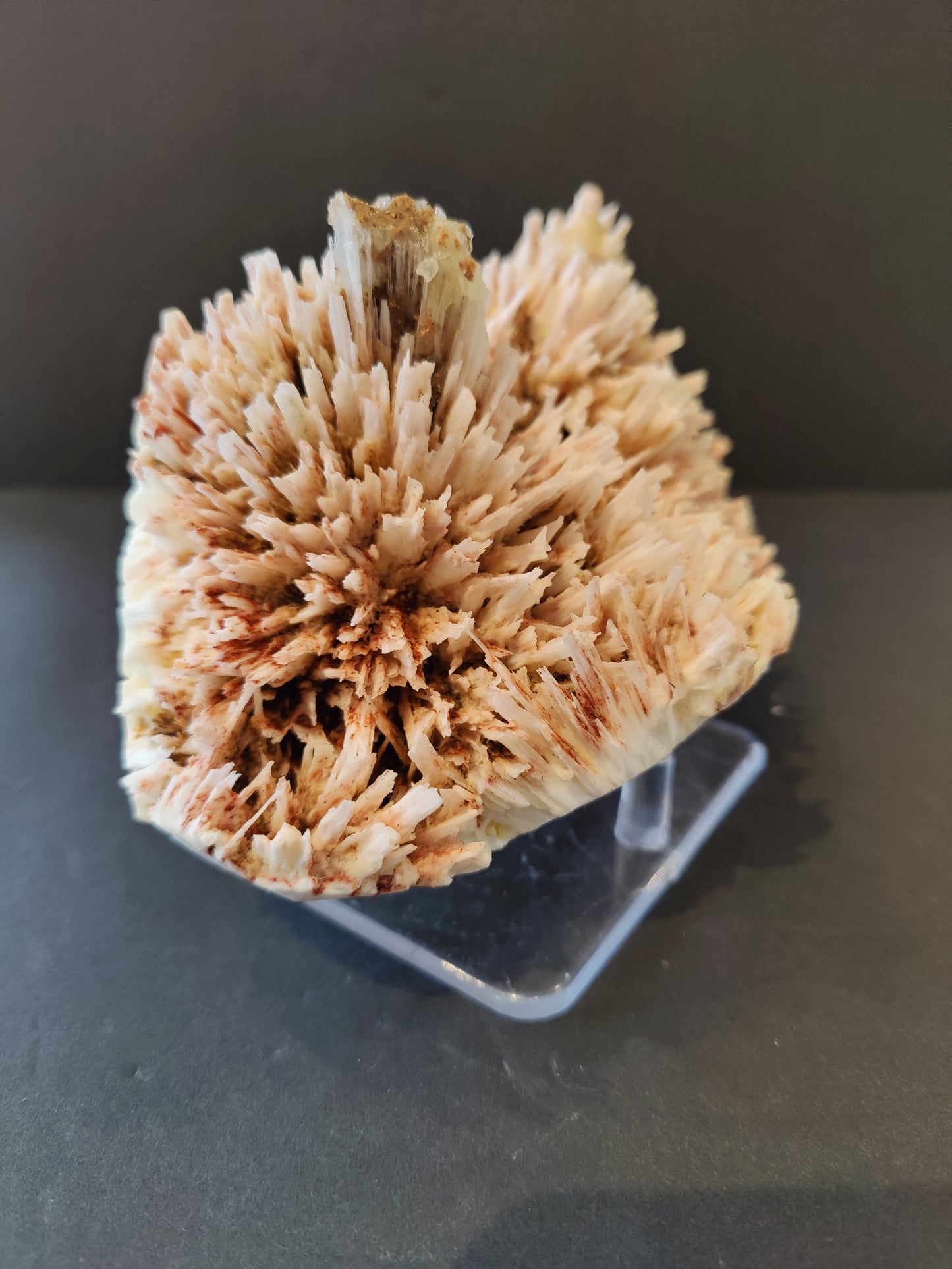 Red Mordenite with Stilbite Specimen 1,261g