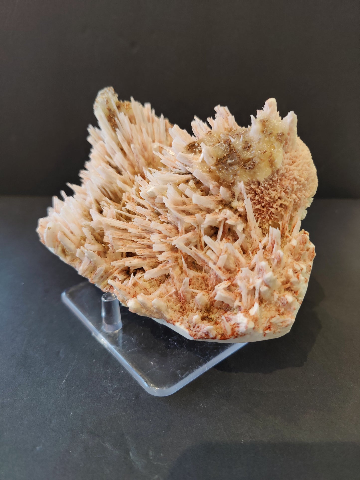 Red Mordenite with Stilbite Specimen 1,261g