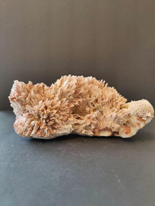 Red Mordenite with Stilbite Specimen 945g