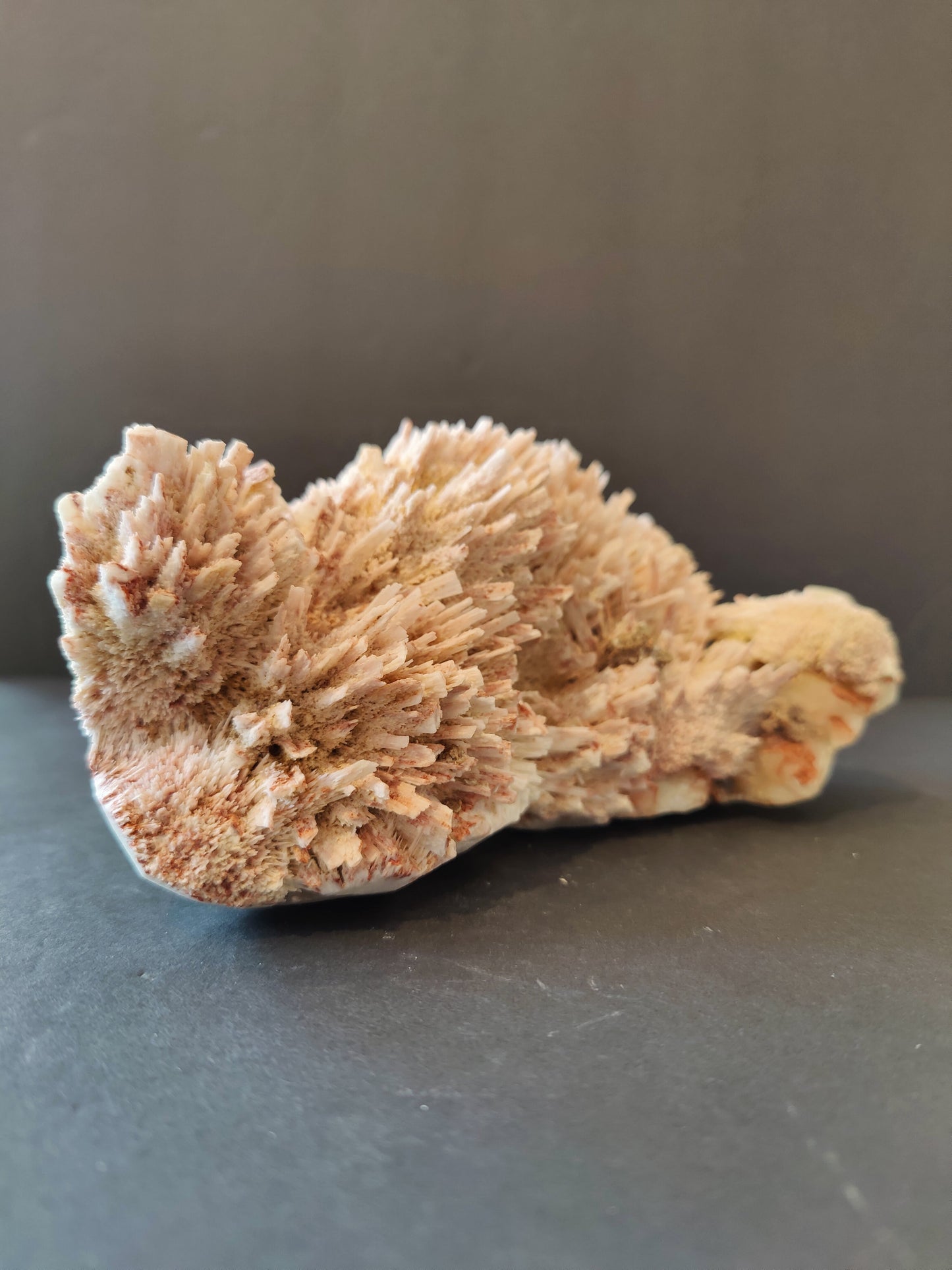 Red Mordenite with Stilbite Specimen 945g