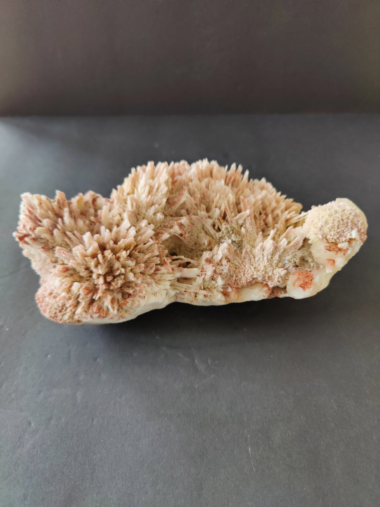 Red Mordenite with Stilbite Specimen 945g