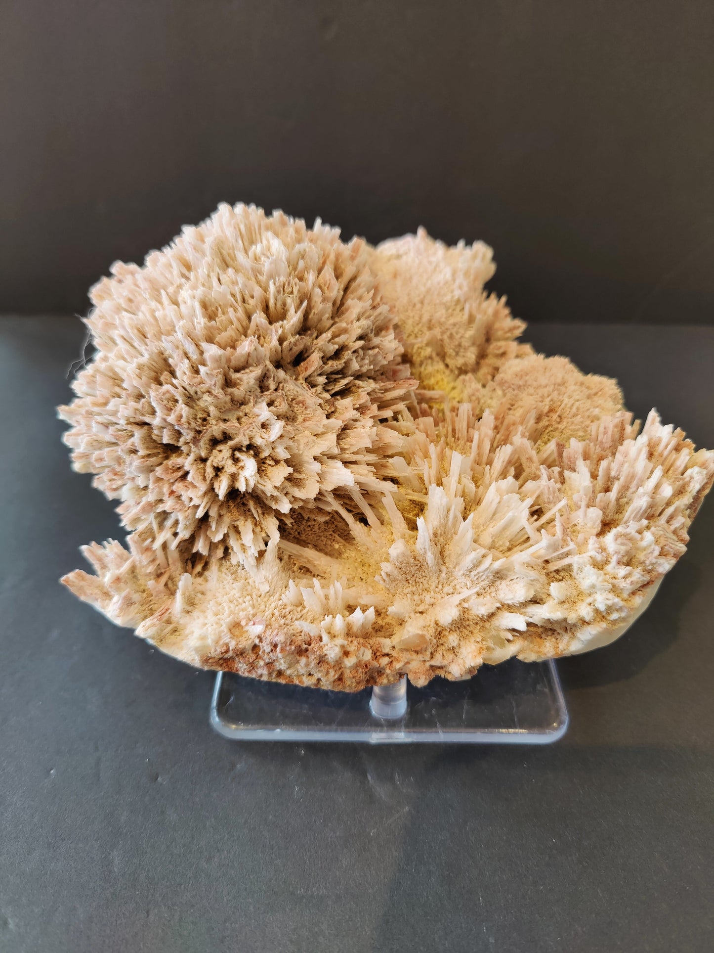 Red Mordenite with Stilbite Specimen 1,309g