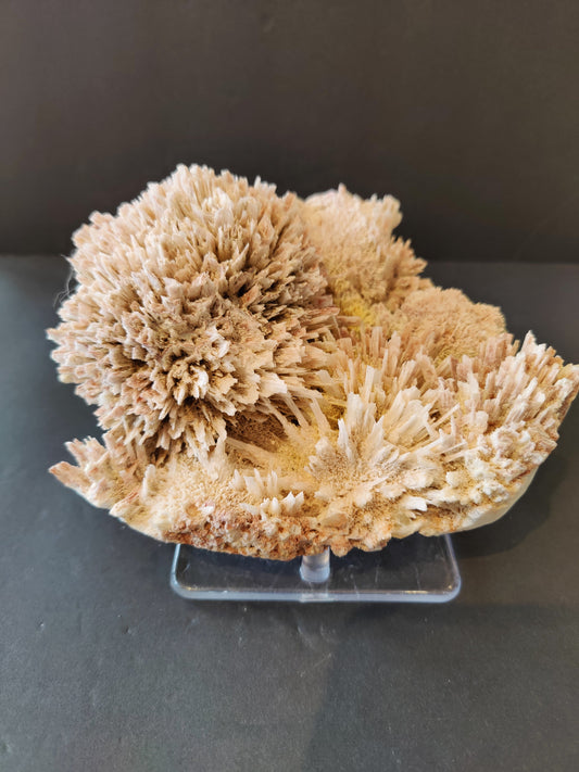 Red Mordenite with Stilbite Specimen 1,309g
