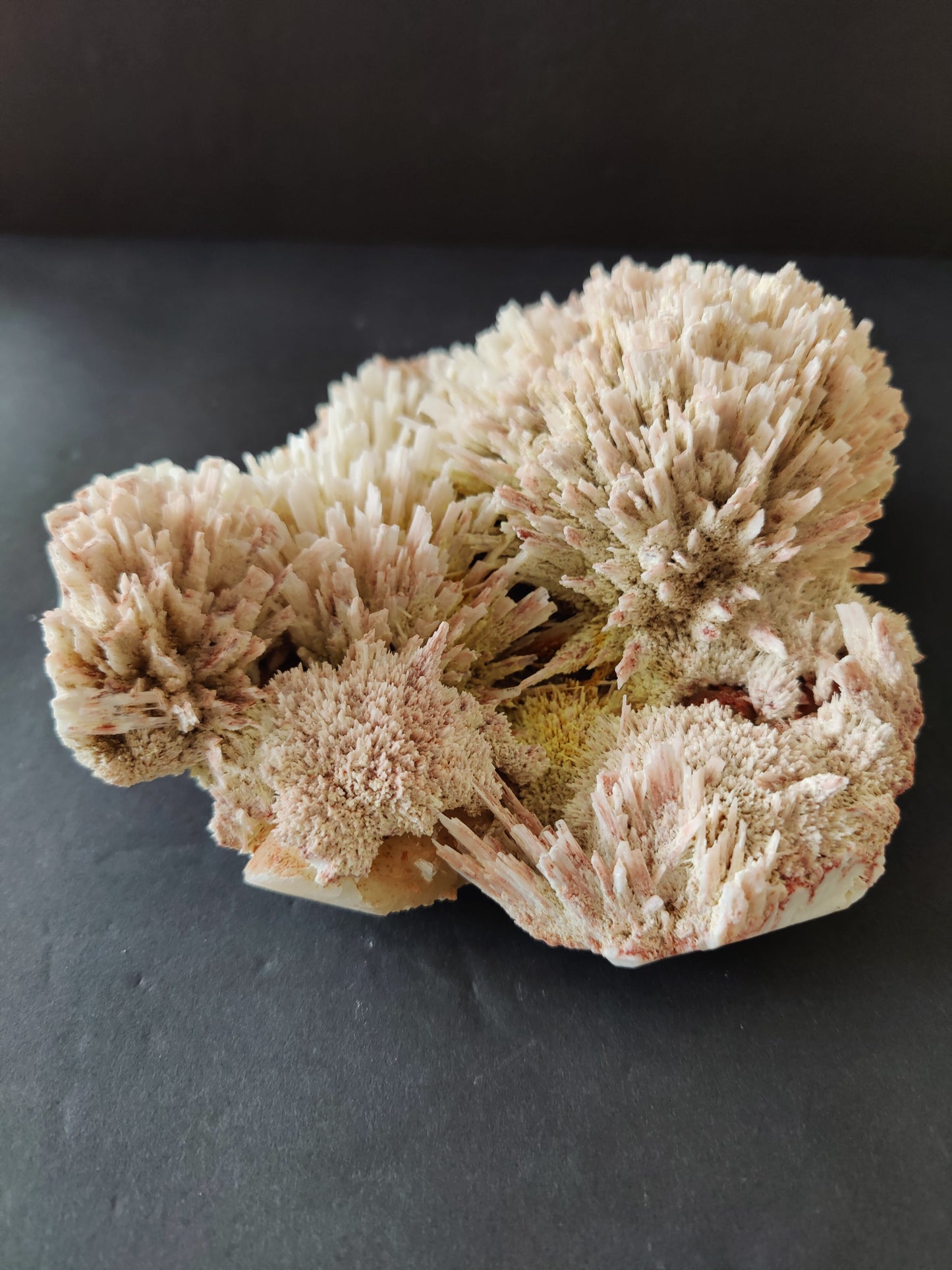 Red Mordenite with Stilbite Specimen 1,309g