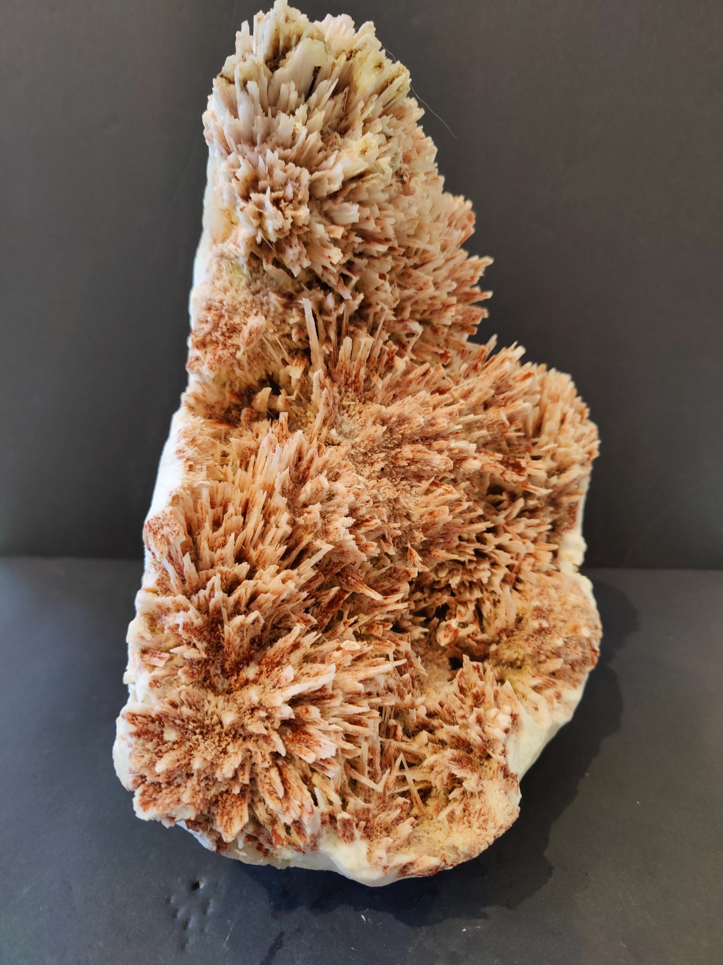Red Mordenite with Stilbite Specimen 3,620g