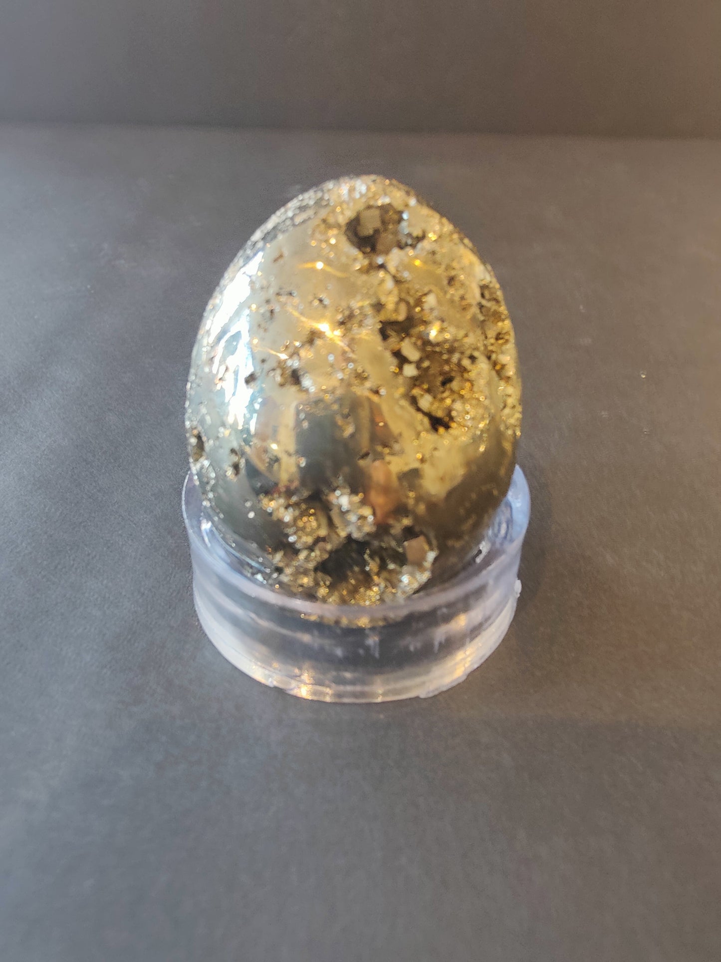 Polished Pyrite Spheres, Eggs, & Hearts