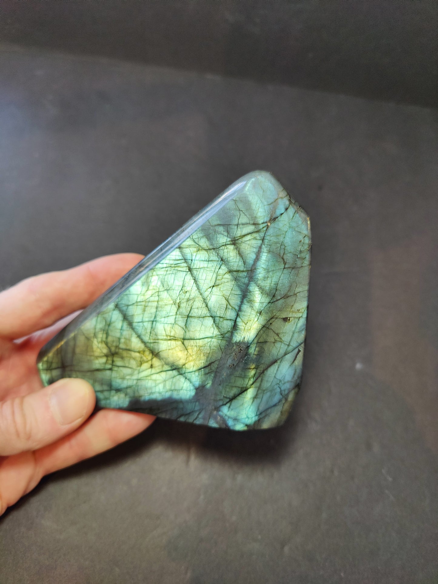 Polished Labradorite Free Form Sculpture