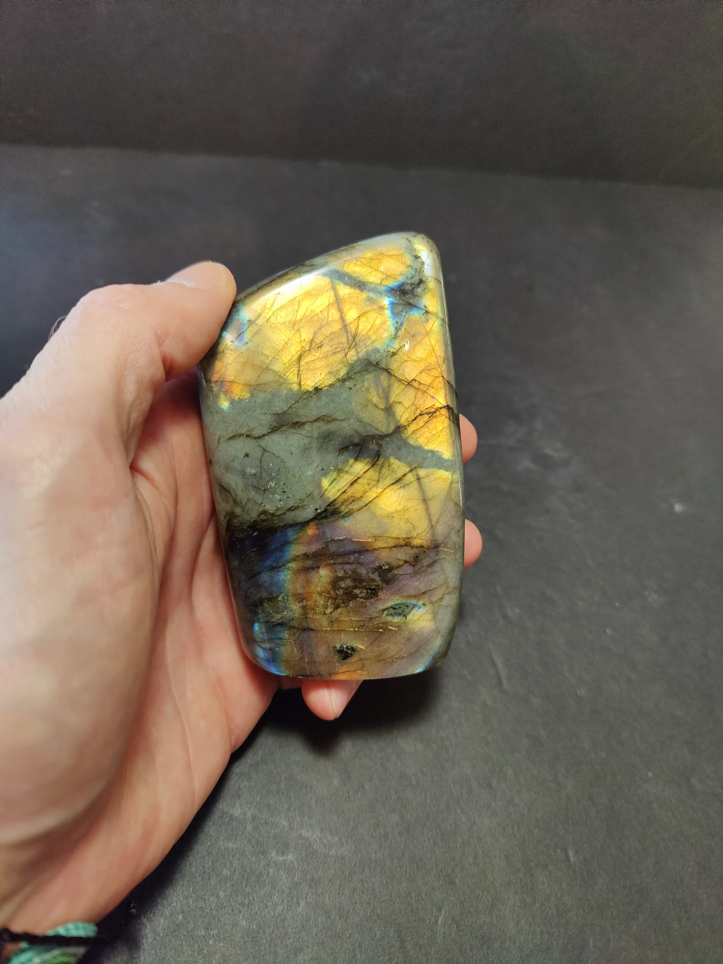 Polished Labradorite Free Form Sculpture