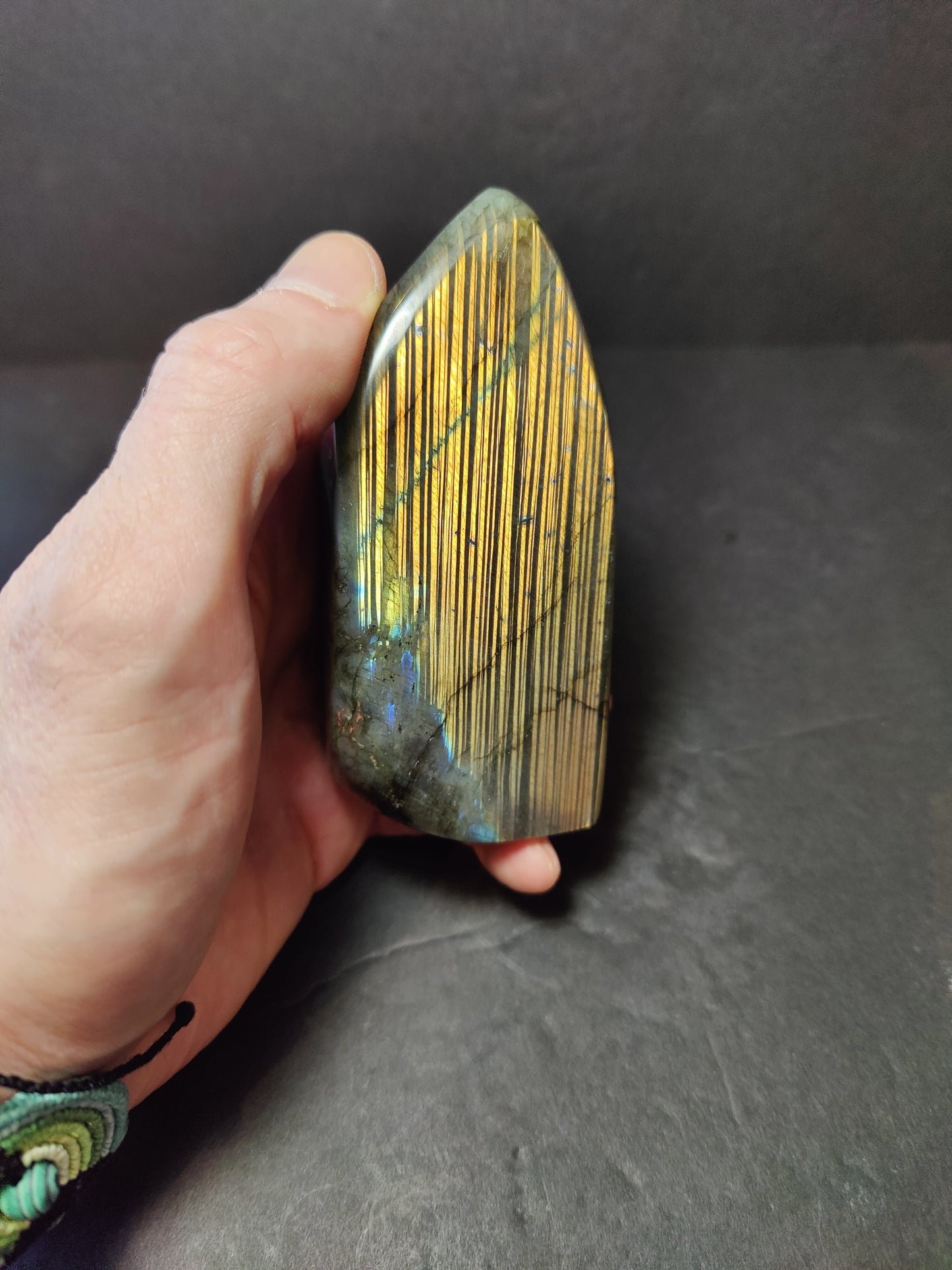 Polished Labradorite Free Form Sculpture