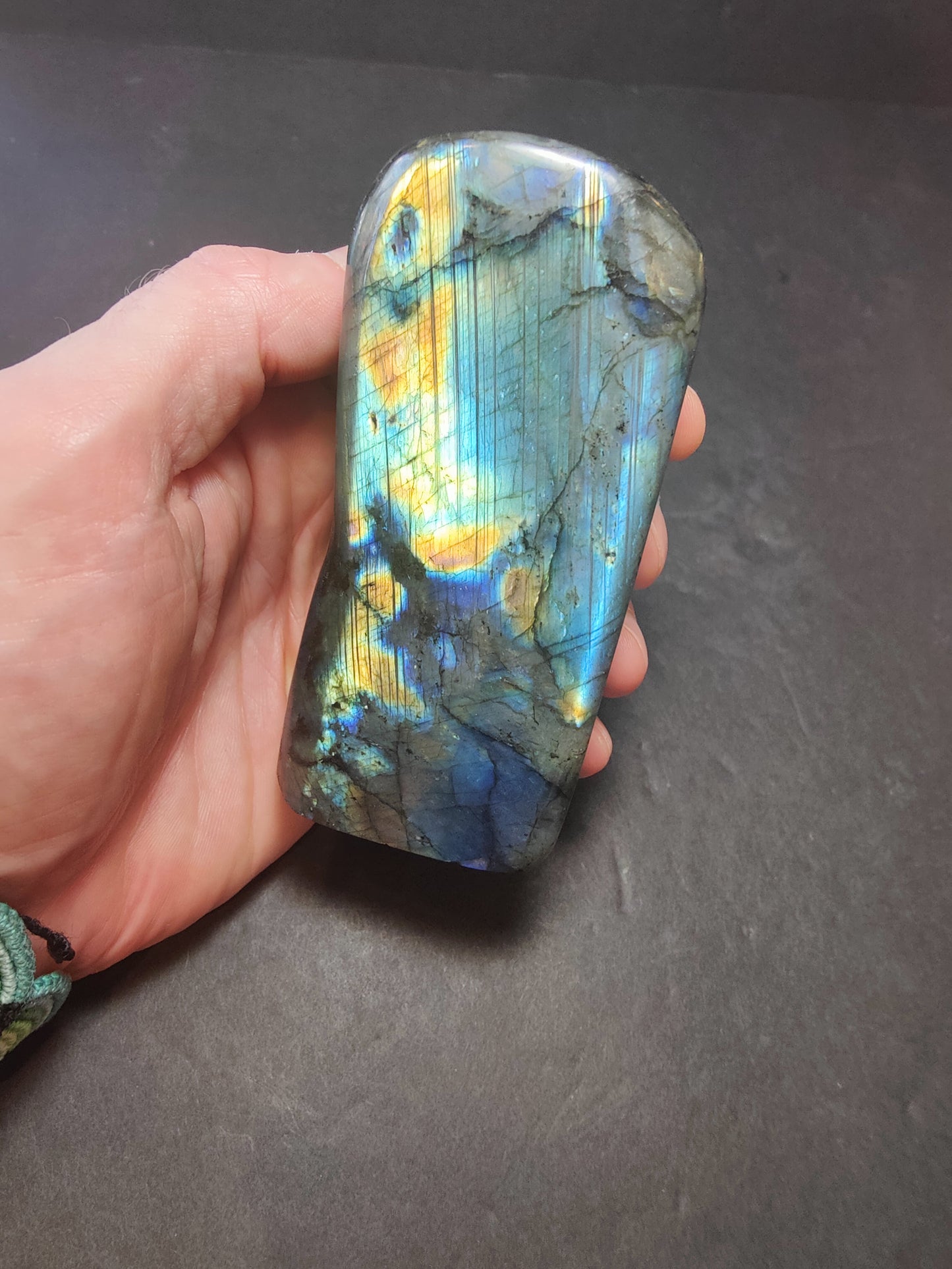 Polished Labradorite Free Form Sculpture