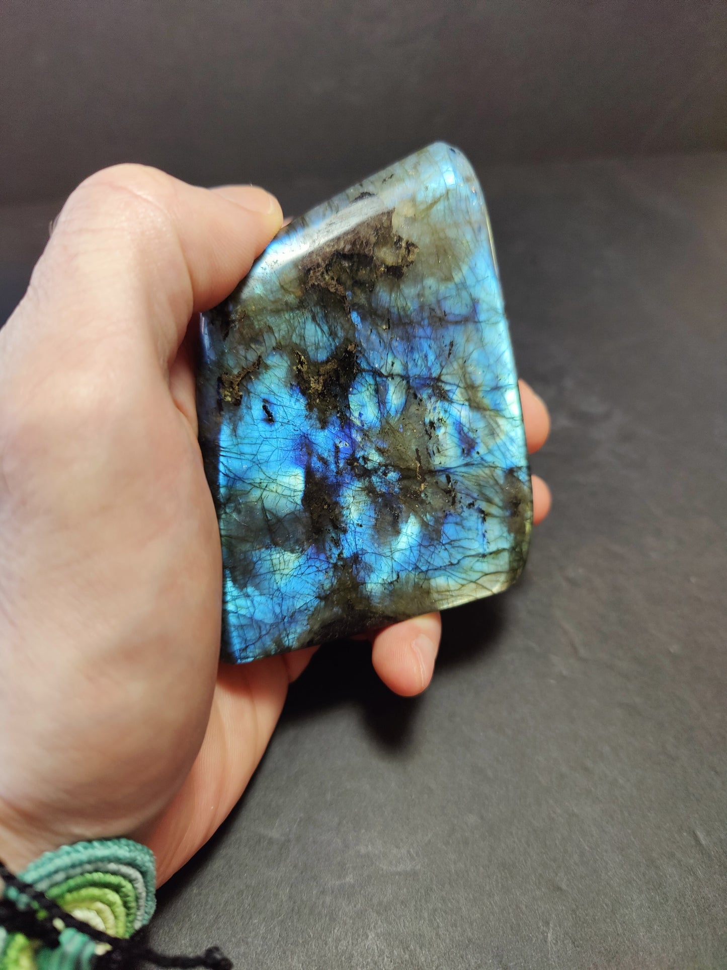 Polished Labradorite Free Form Sculpture
