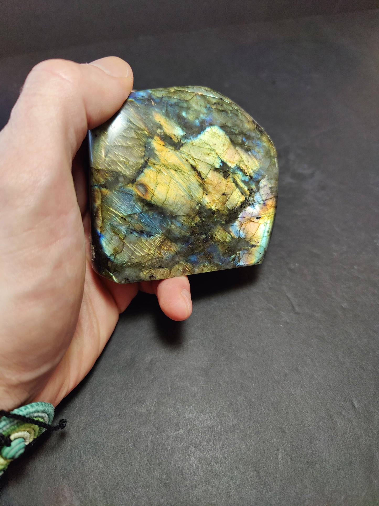 Polished Labradorite Free Form Sculpture