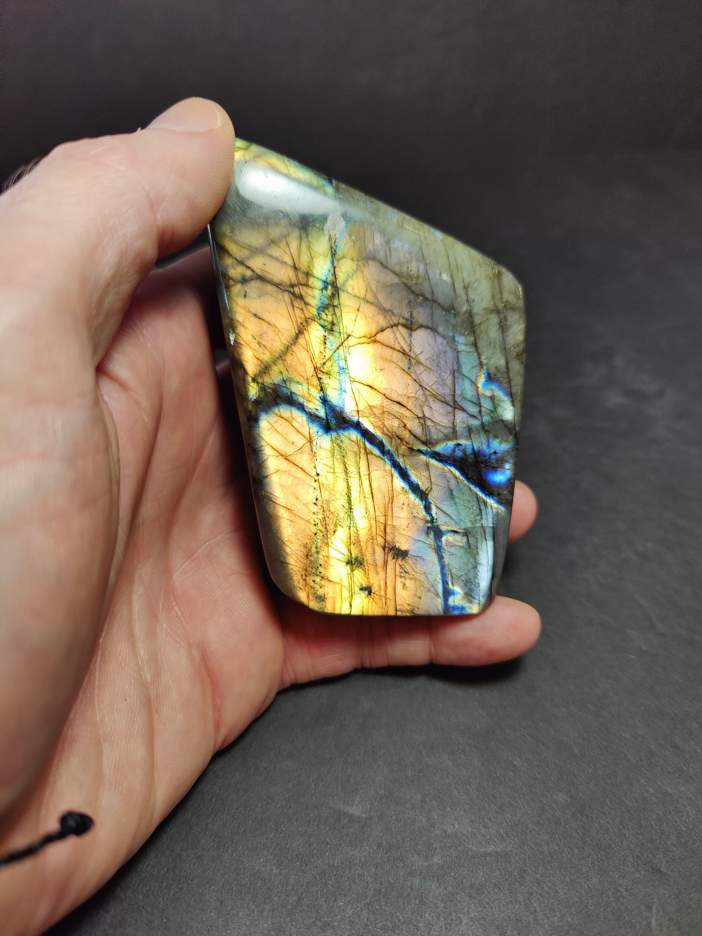 Polished Labradorite Free Form Sculpture