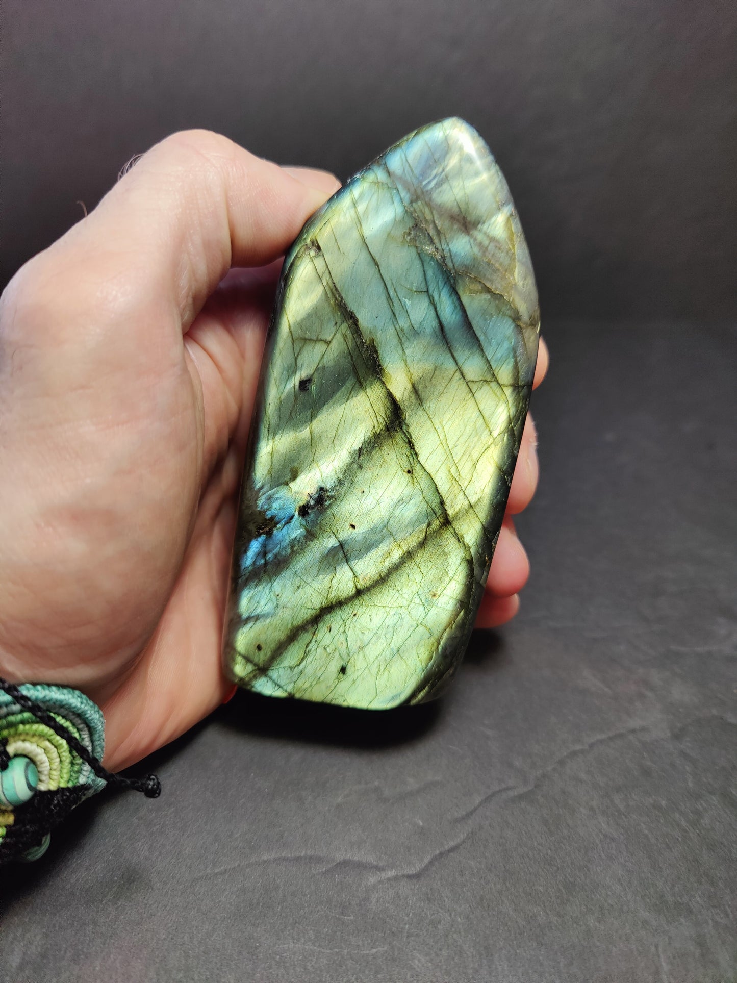 Polished Labradorite Free Form Sculpture