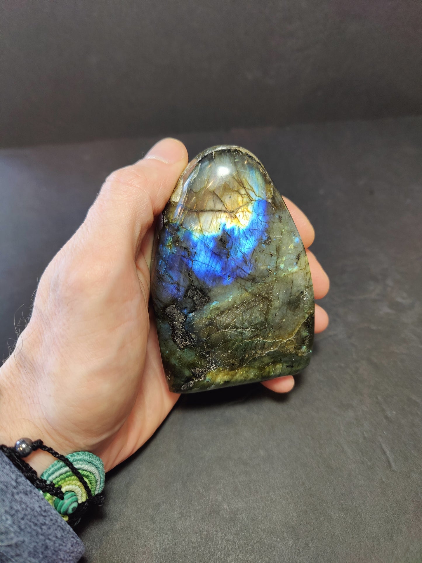 Polished Labradorite Free Form Sculpture