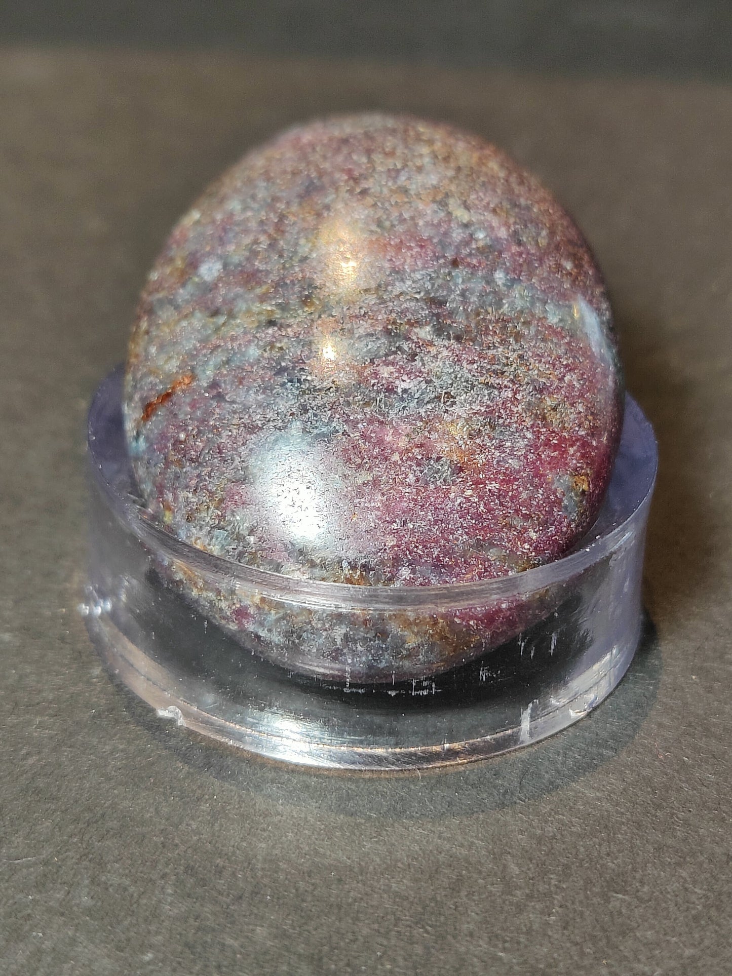 Ruby Kyanite Polished Spheres & Palmstones