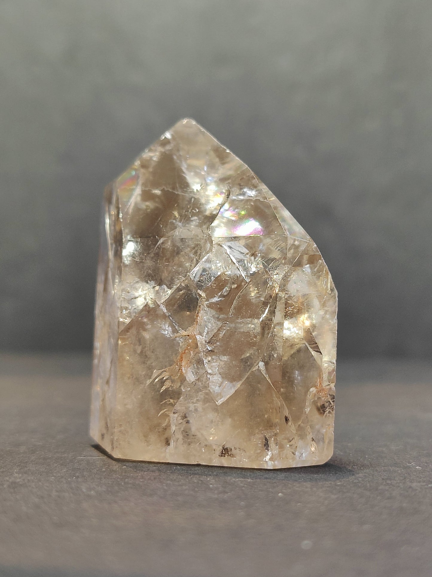 Crackle Quartz Point