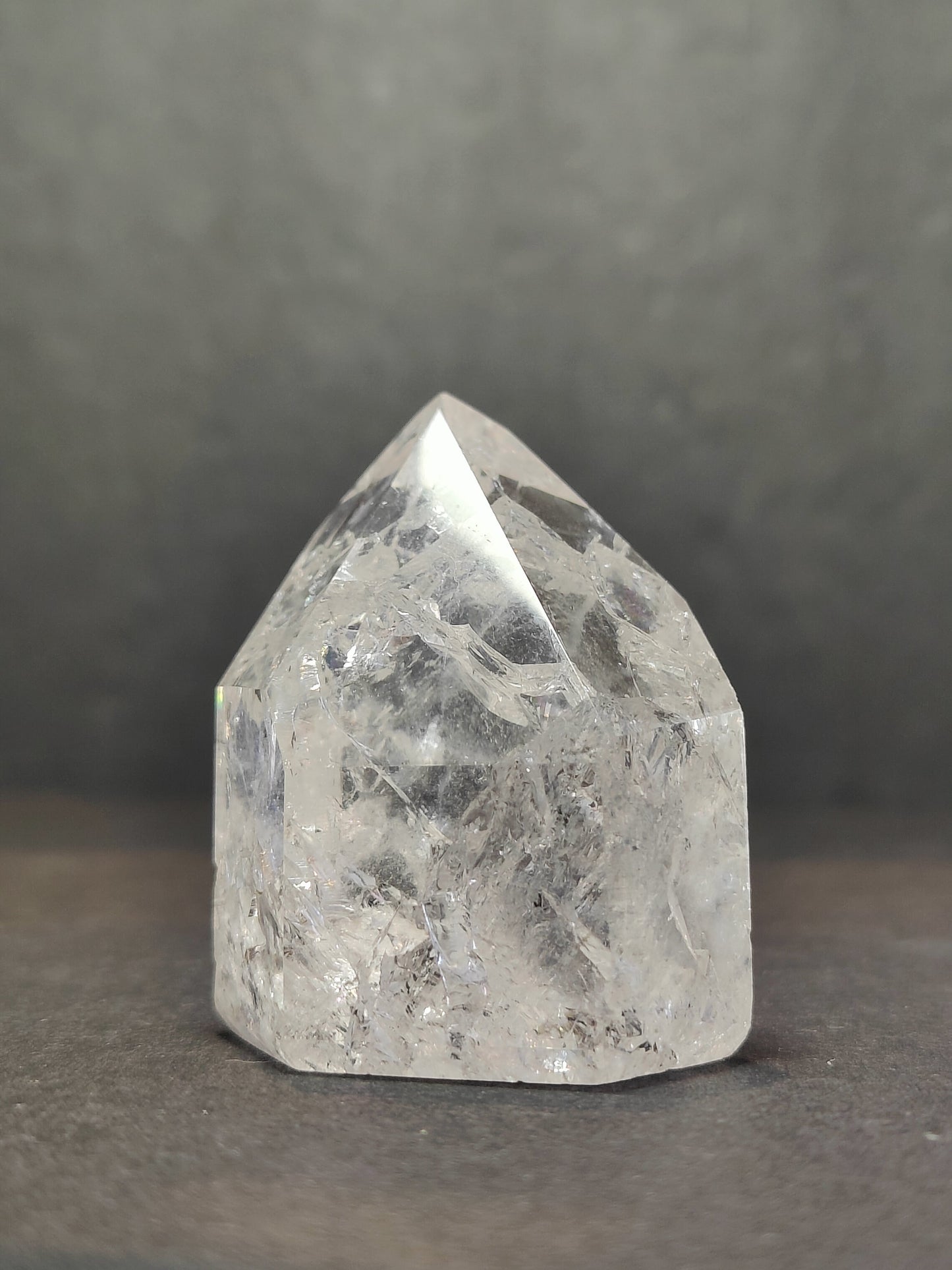 Crackle Quartz Point
