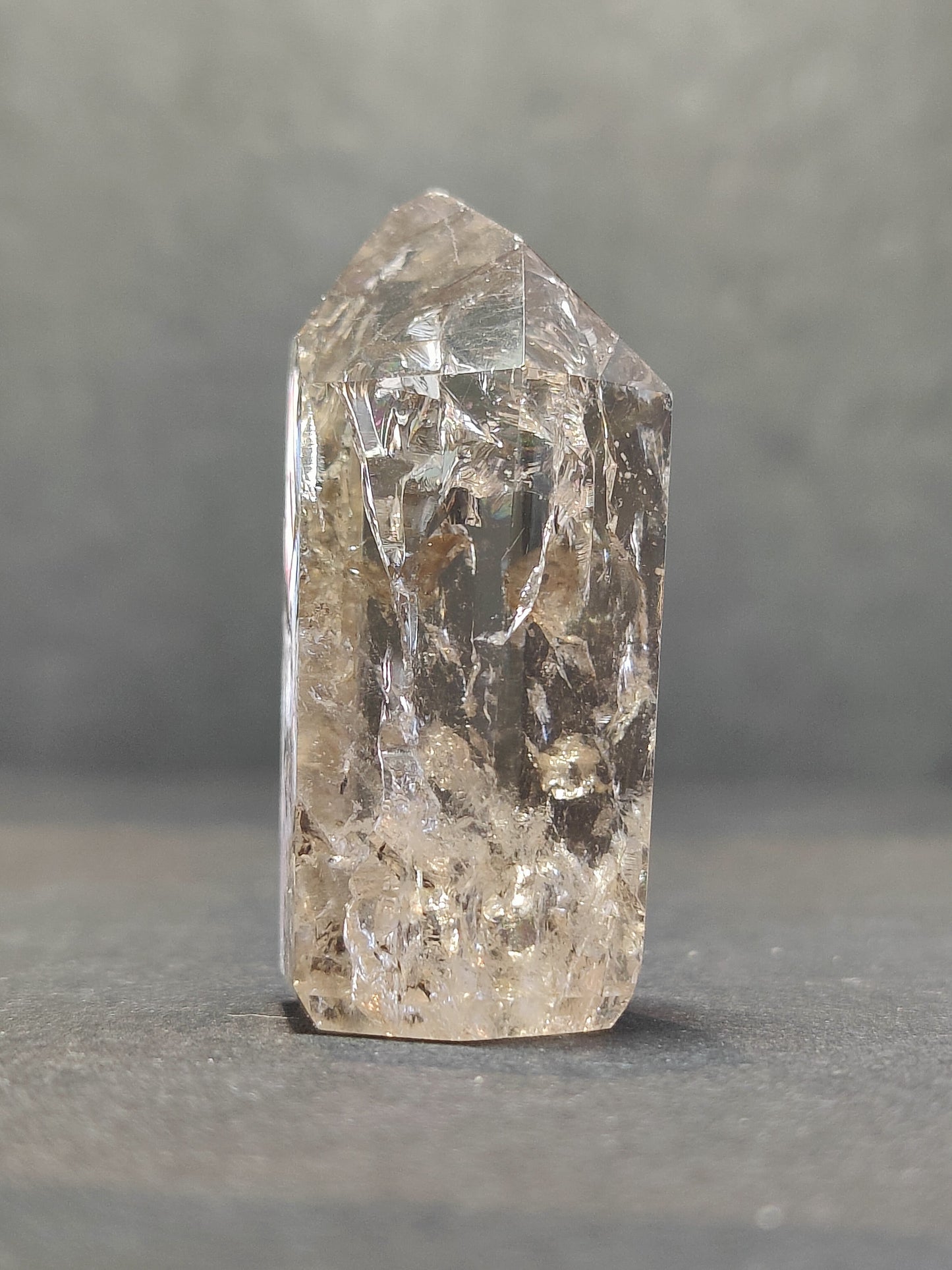 Crackle Quartz Point