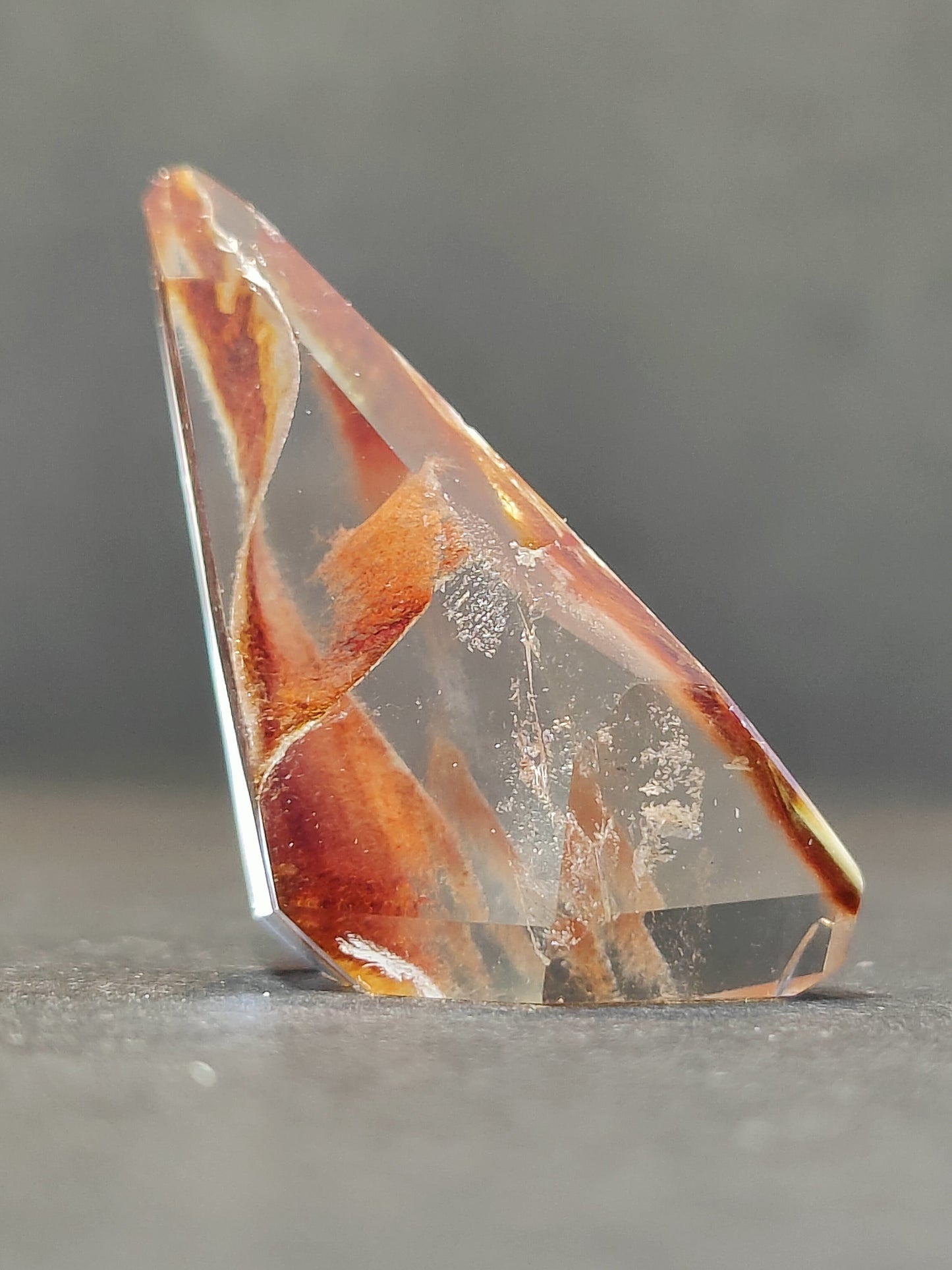 Amphibole (Angel Phantom) Quartz Polished Freeform (SM)