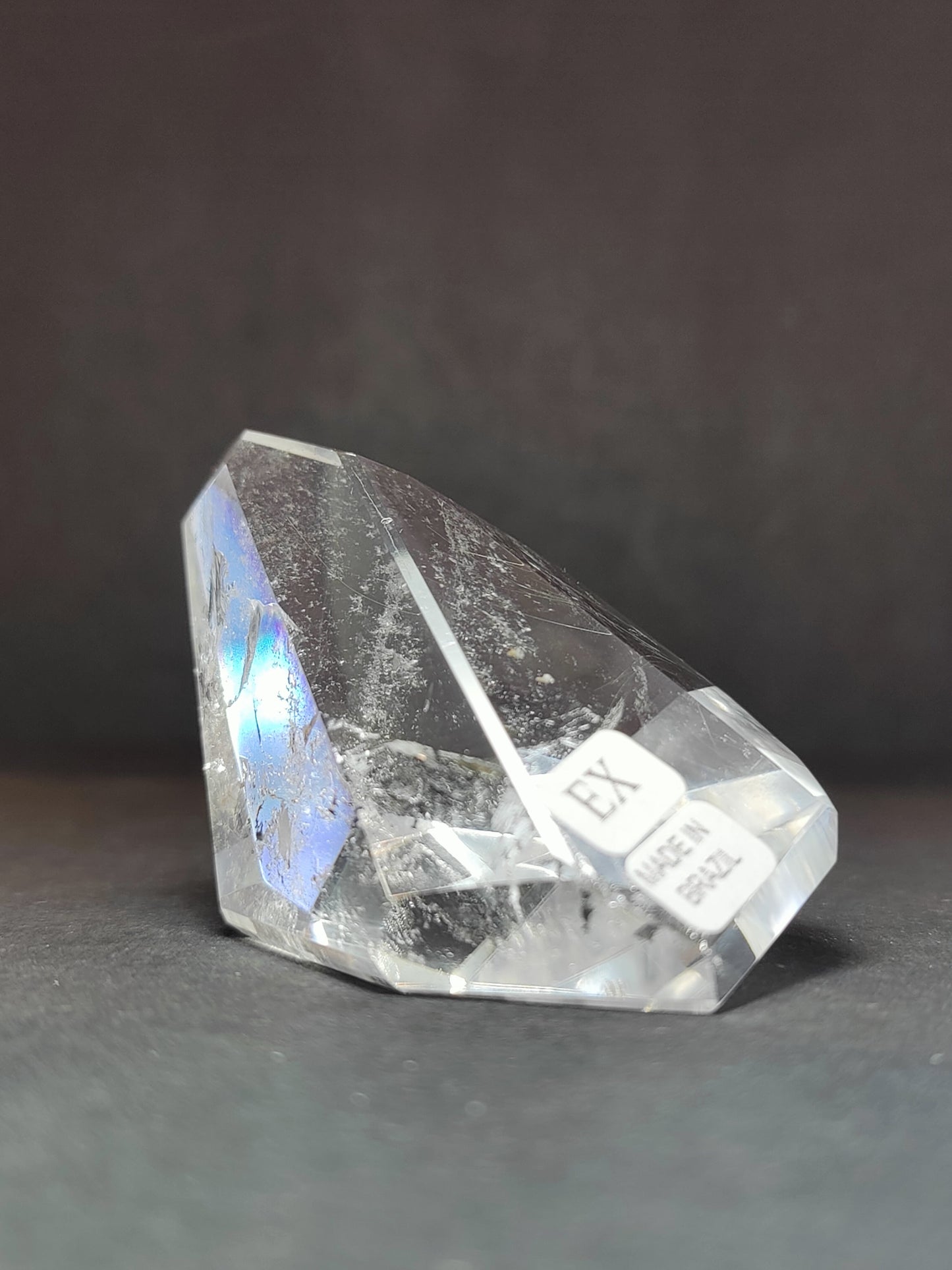 Smoky/Clear Quartz Polished Free Form Sculpture (Extra Quality)