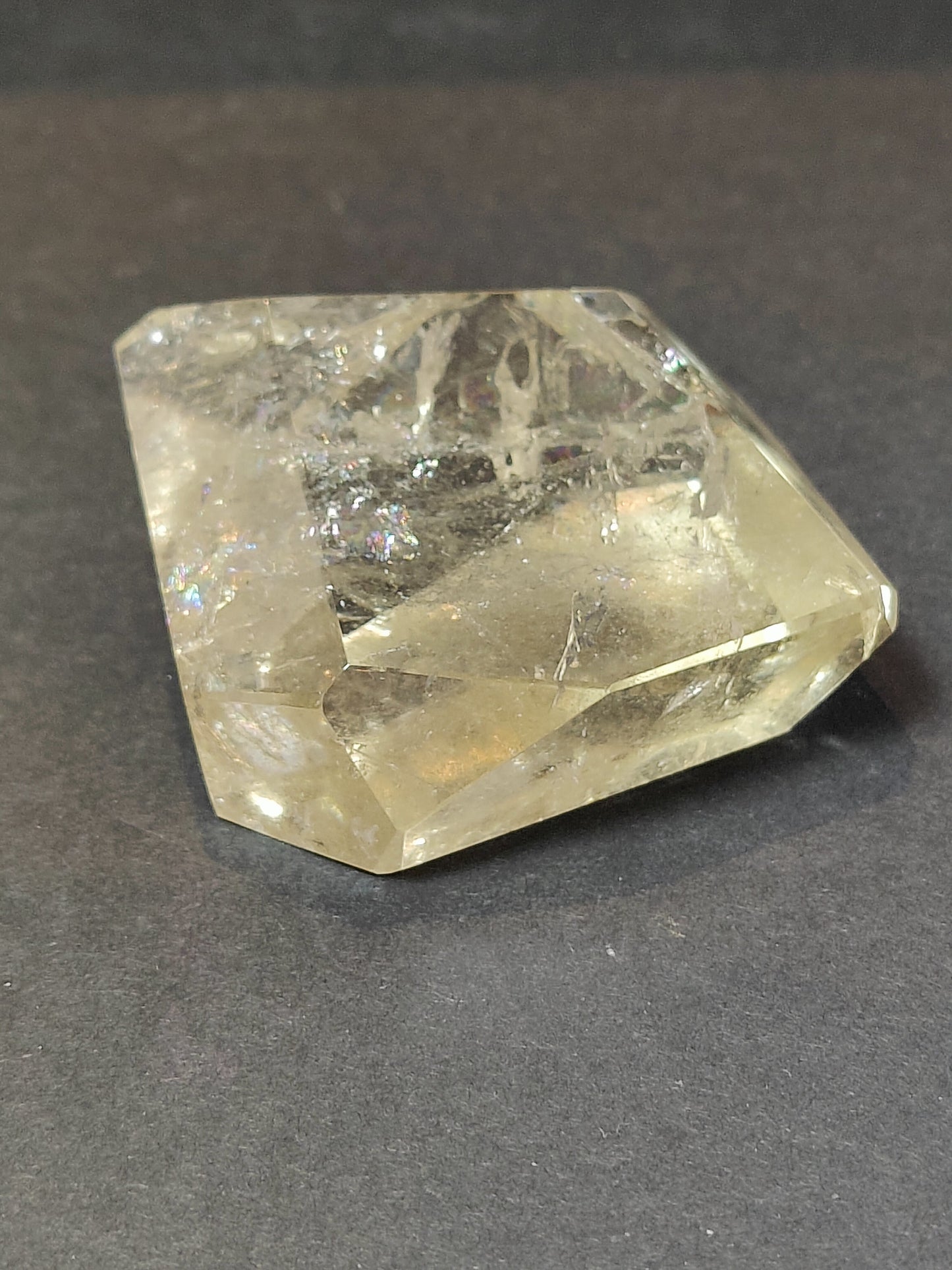 Smoky/Clear Quartz Polished Free Form Sculpture (Extra Quality)