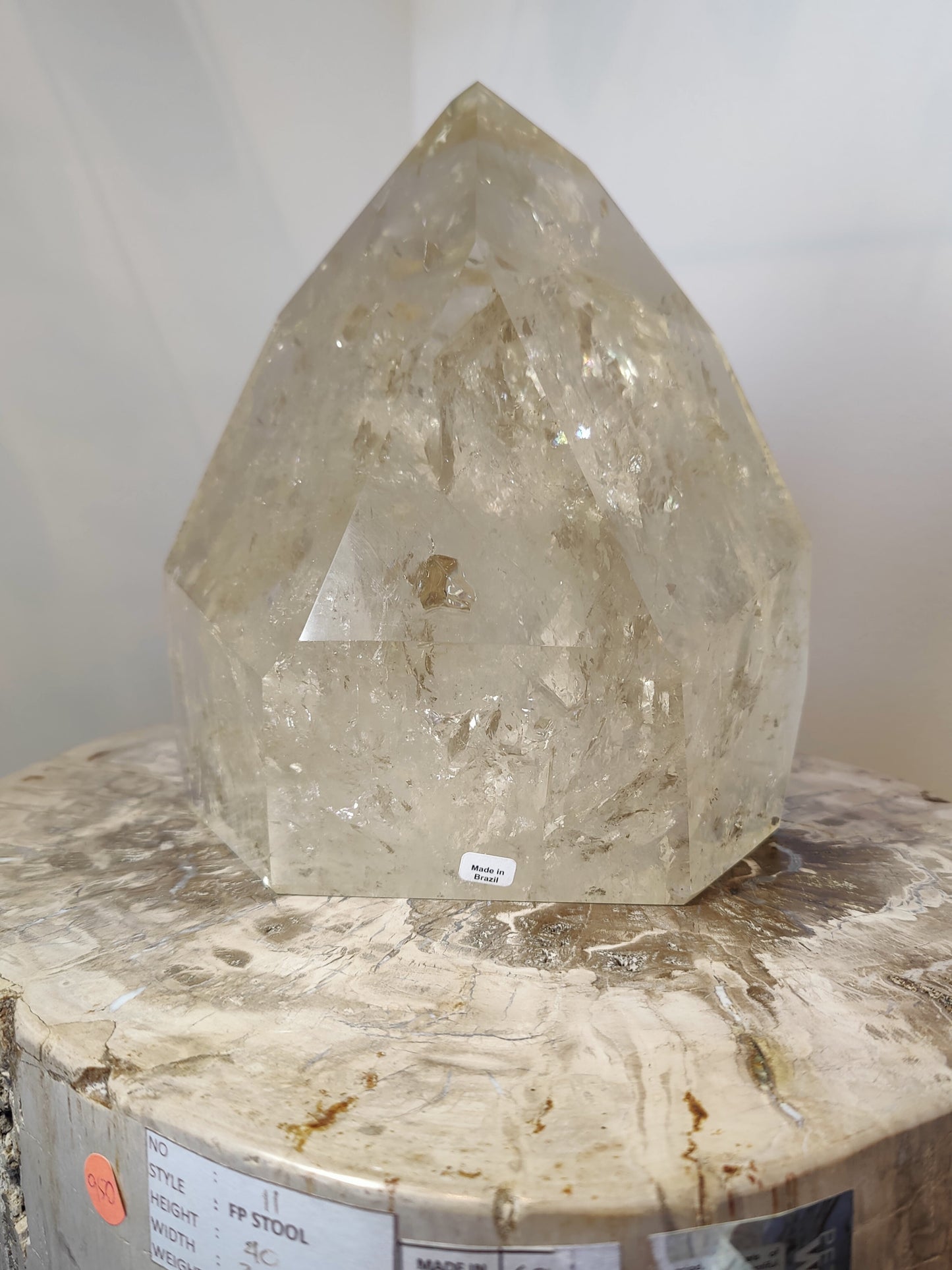 Natural Citrine Polished Point 4.1kg