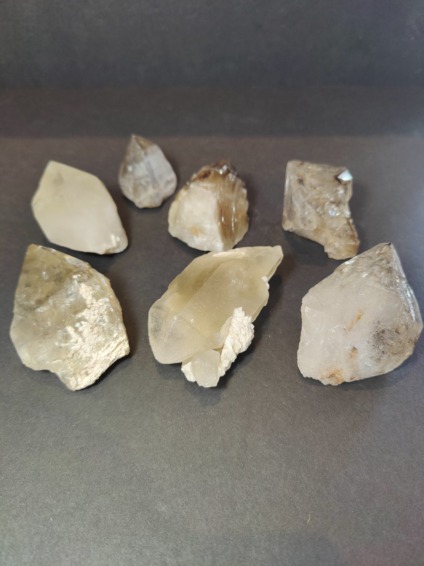 Smoky Quartz Natural Elestial Points