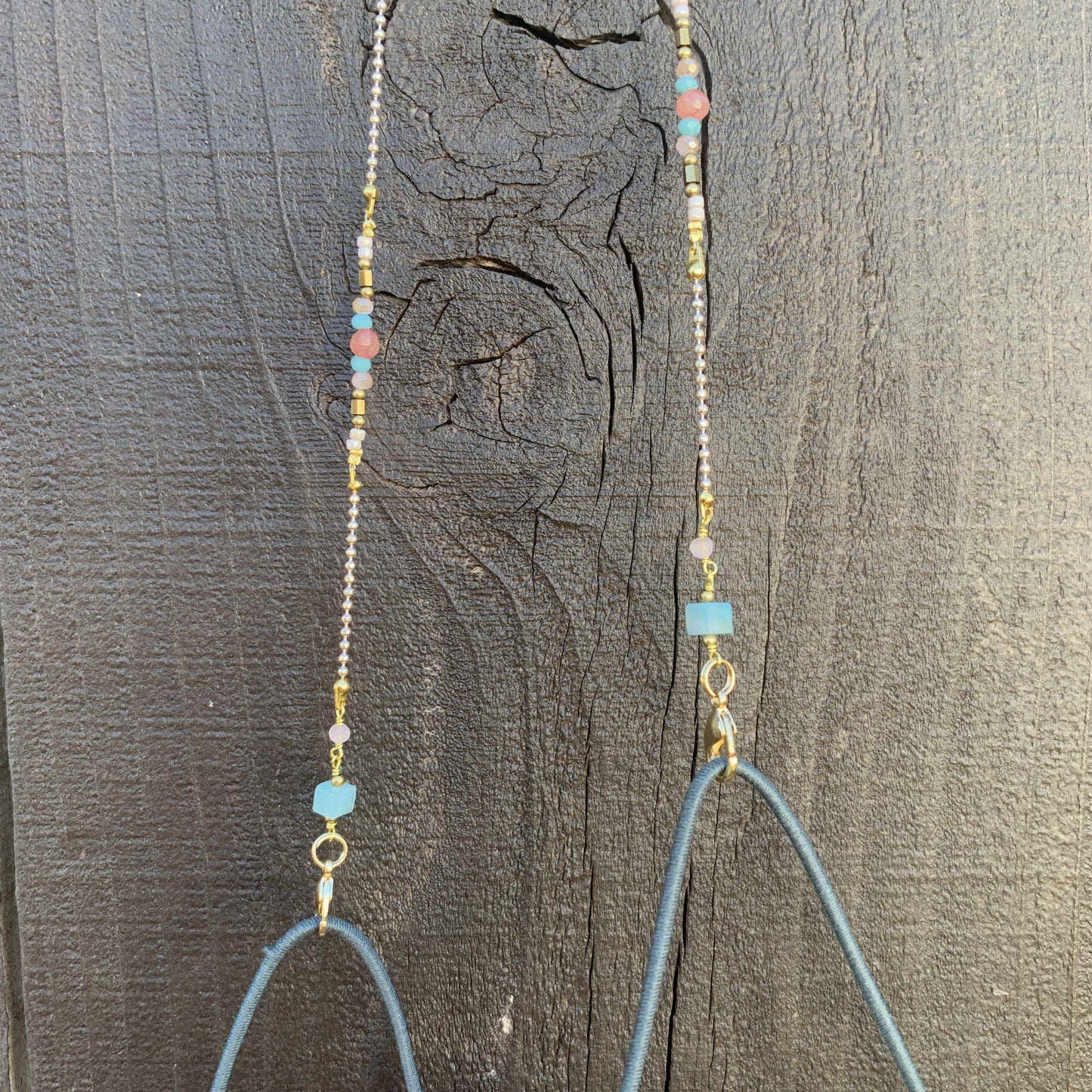 Olivia Semi-precious Stone Sunglass Chain - Thailand