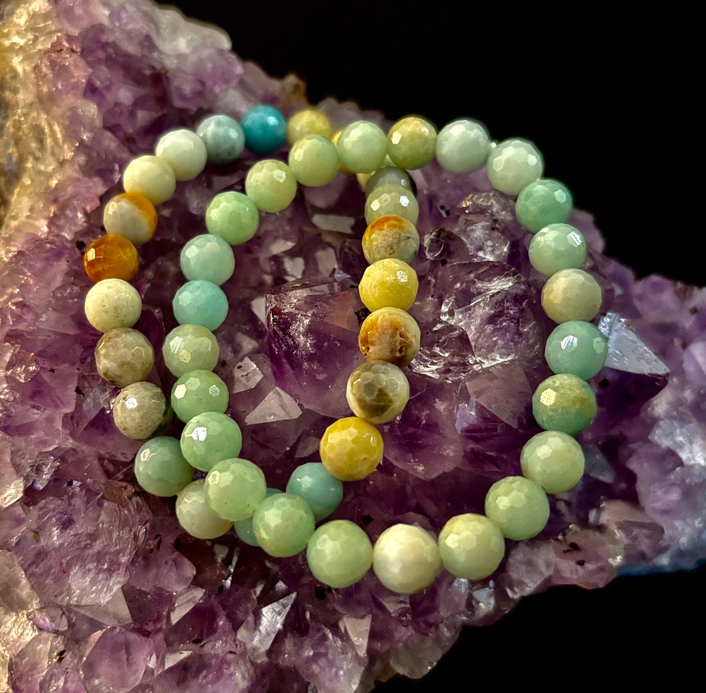 Amazonite Multifaceted Serenity Bracelet