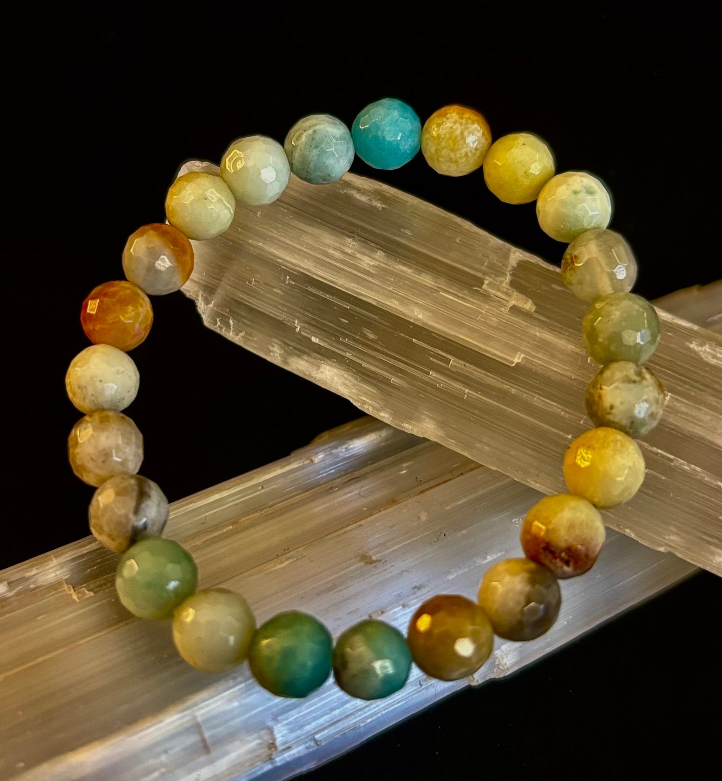 Amazonite Multifaceted Serenity Bracelet