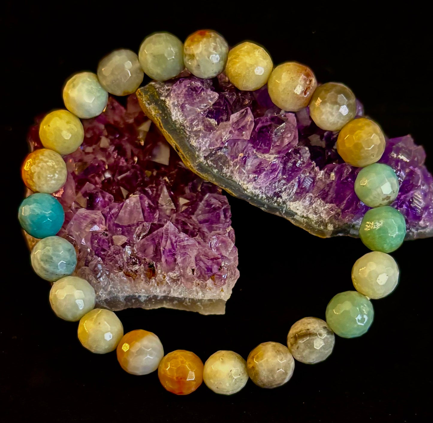 Amazonite Multifaceted Serenity Bracelet