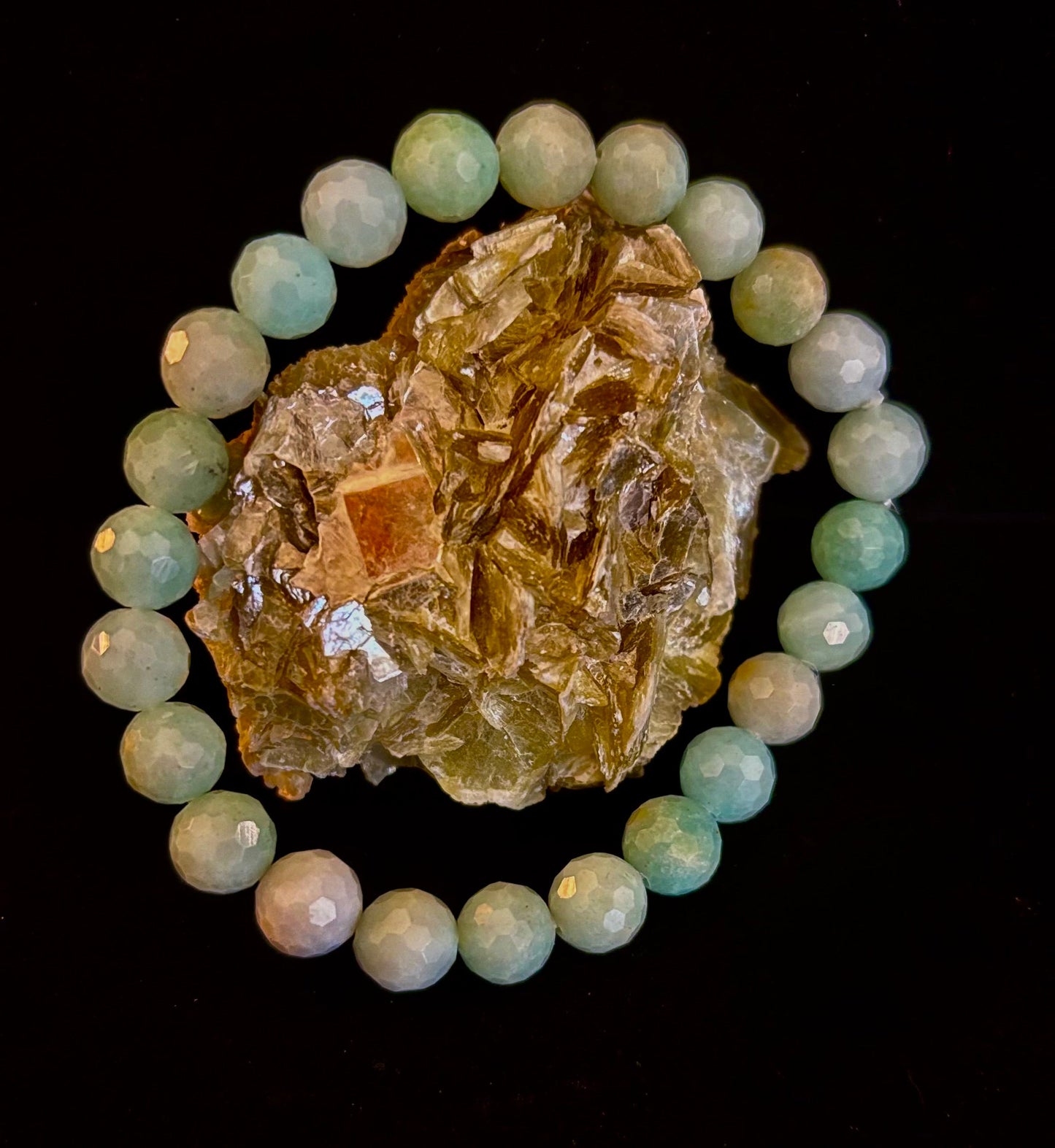 Amazonite Multifaceted Serenity Bracelet
