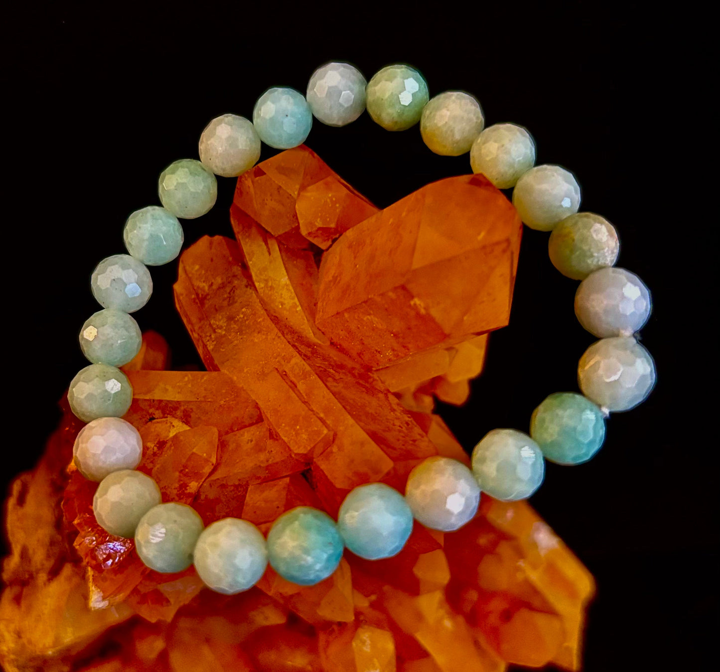 Amazonite Multifaceted Serenity Bracelet