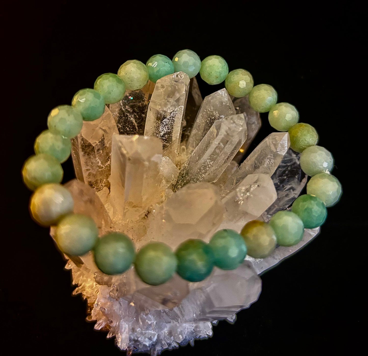 Amazonite Multifaceted Serenity Bracelet