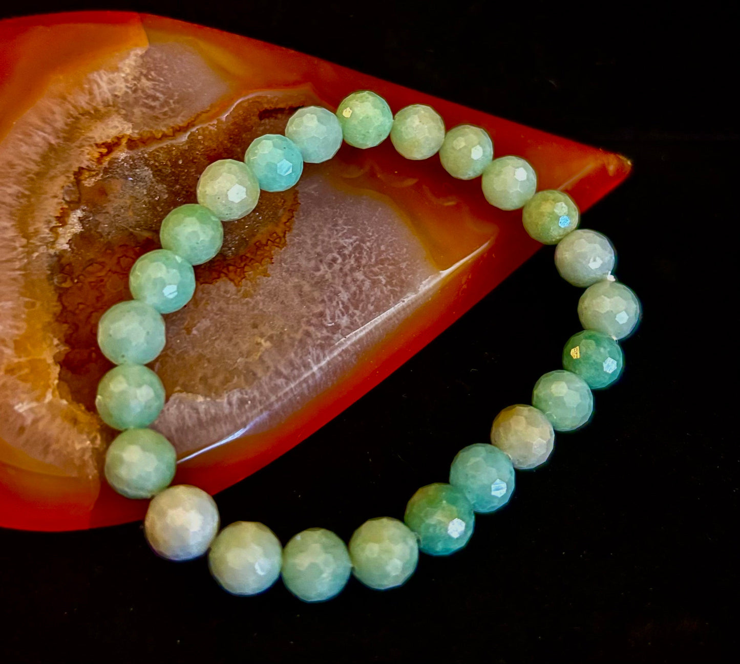 Amazonite Multifaceted Serenity Bracelet