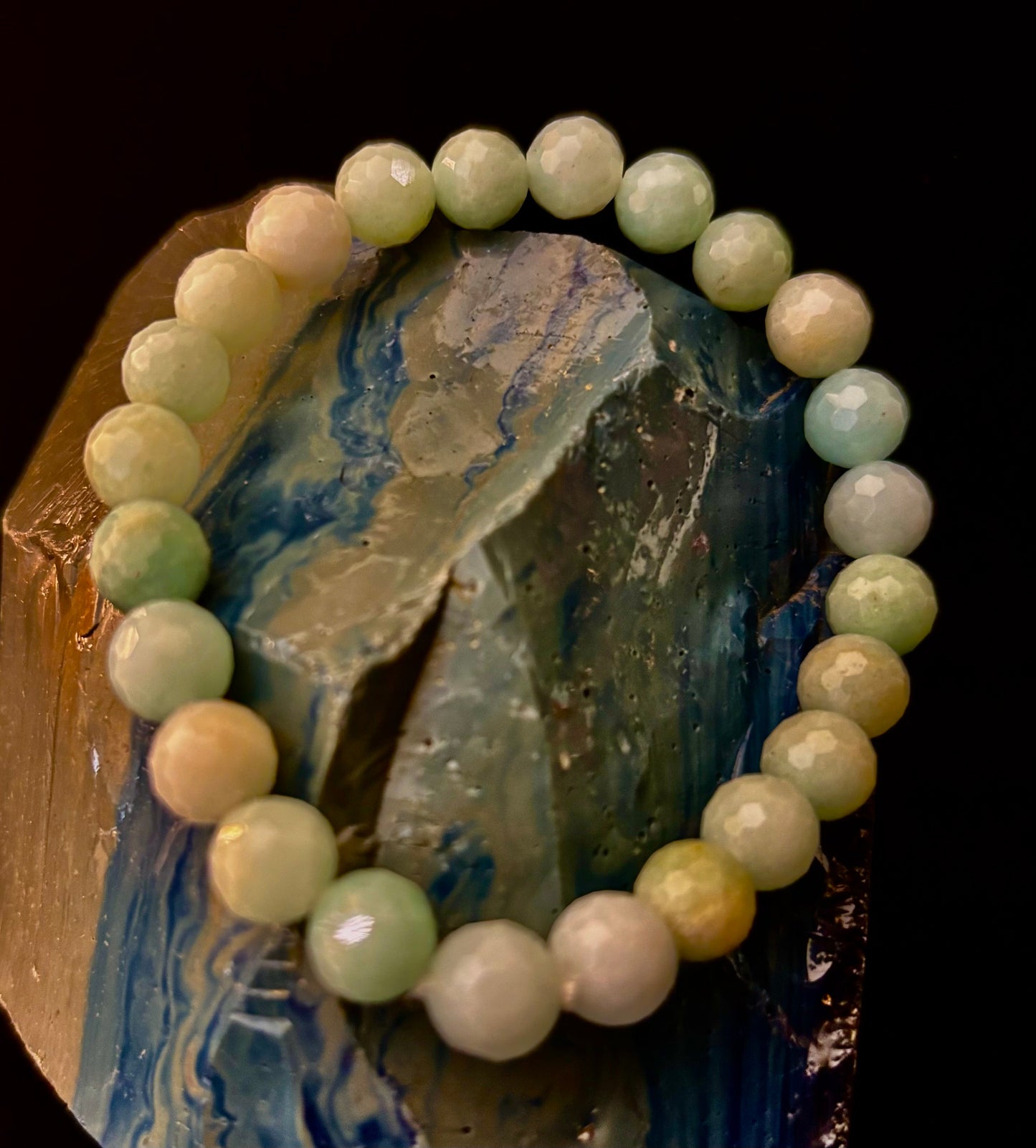 Amazonite Multifaceted Serenity Bracelet