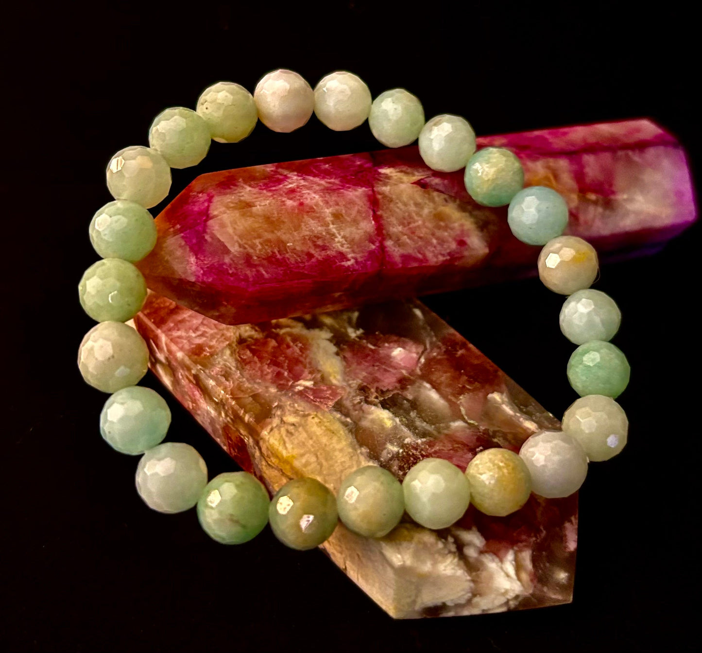 Amazonite Multifaceted Serenity Bracelet