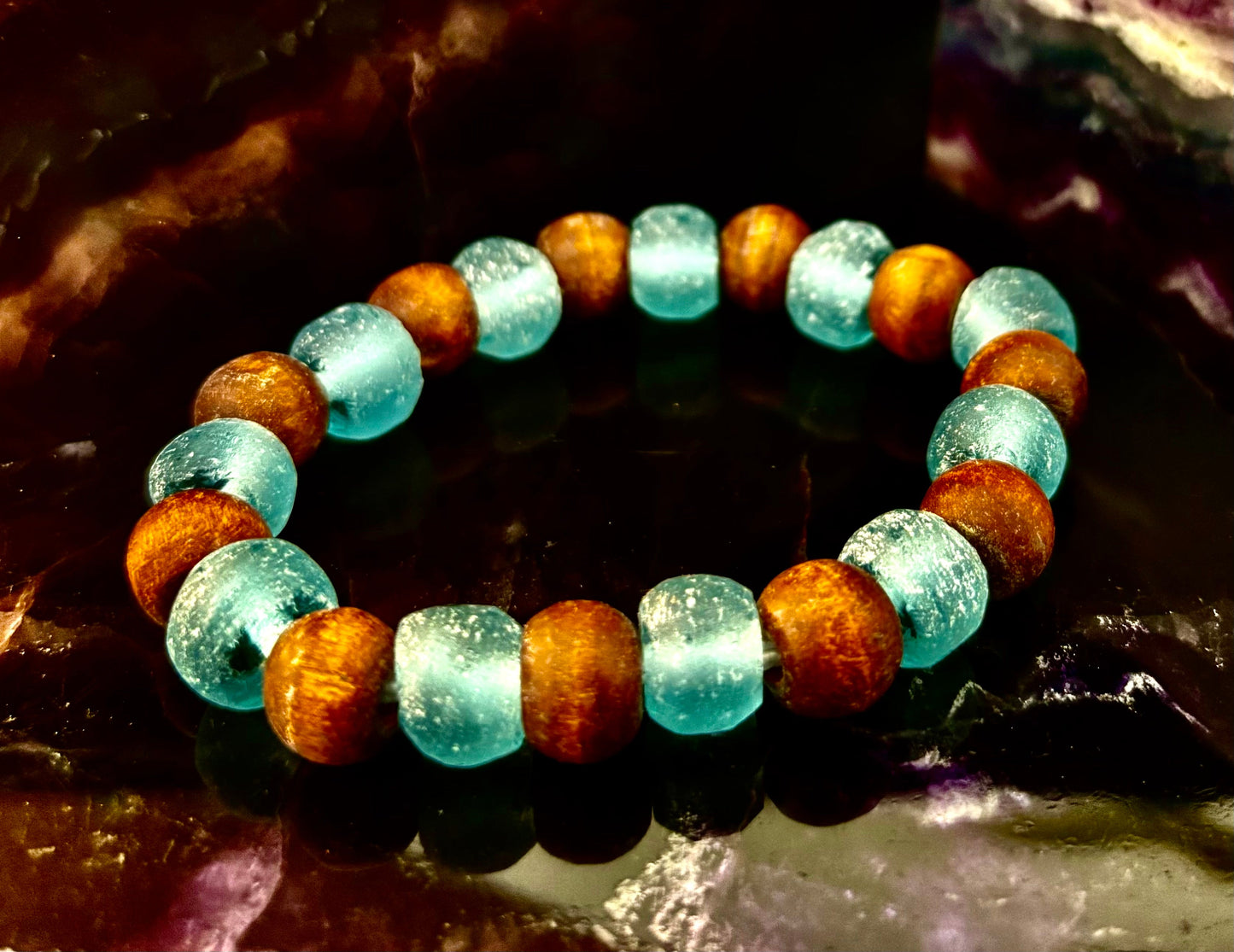 Ocean Drift Recycled Sea Glass Bracelet