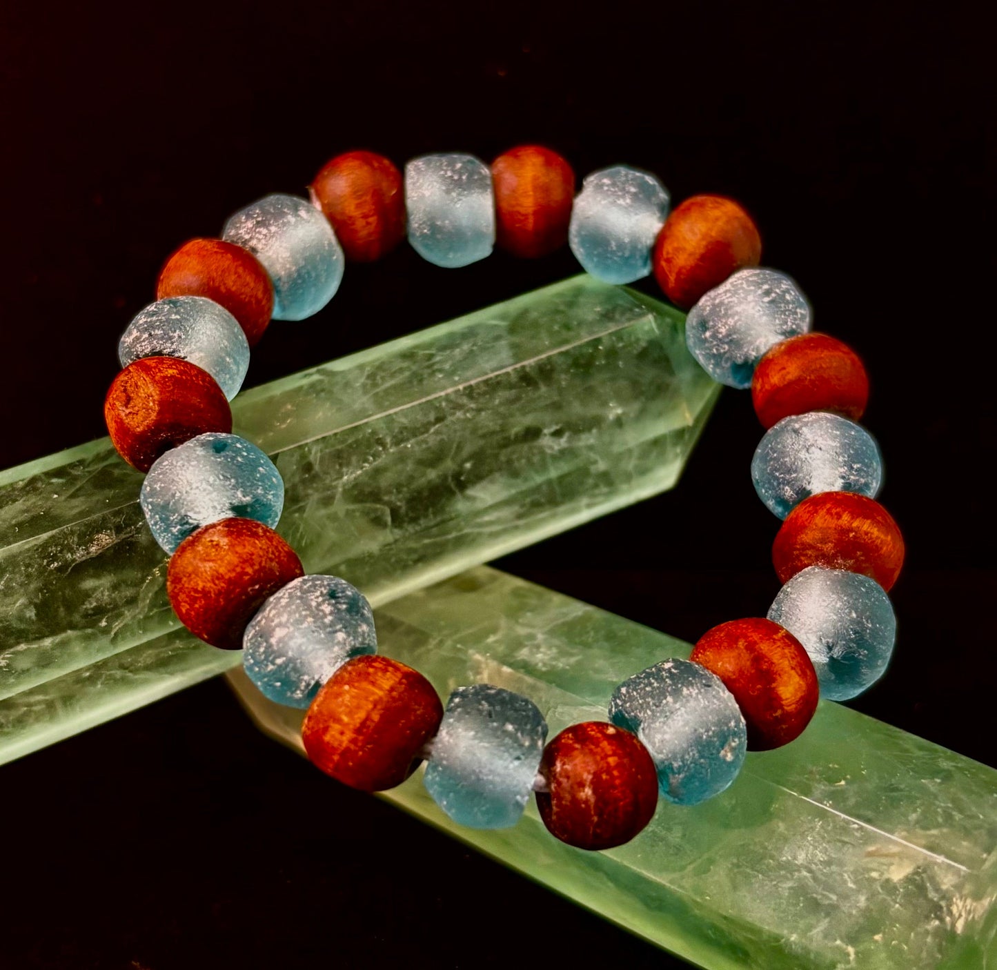 Ocean Drift Recycled Sea Glass Bracelet