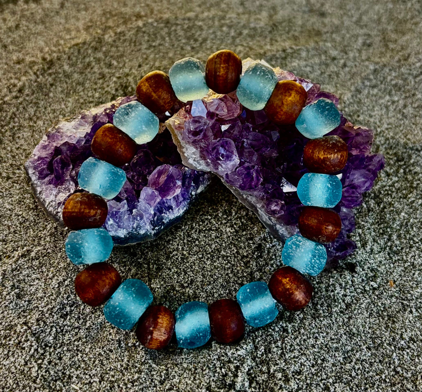 Ocean Drift Recycled Sea Glass Bracelet