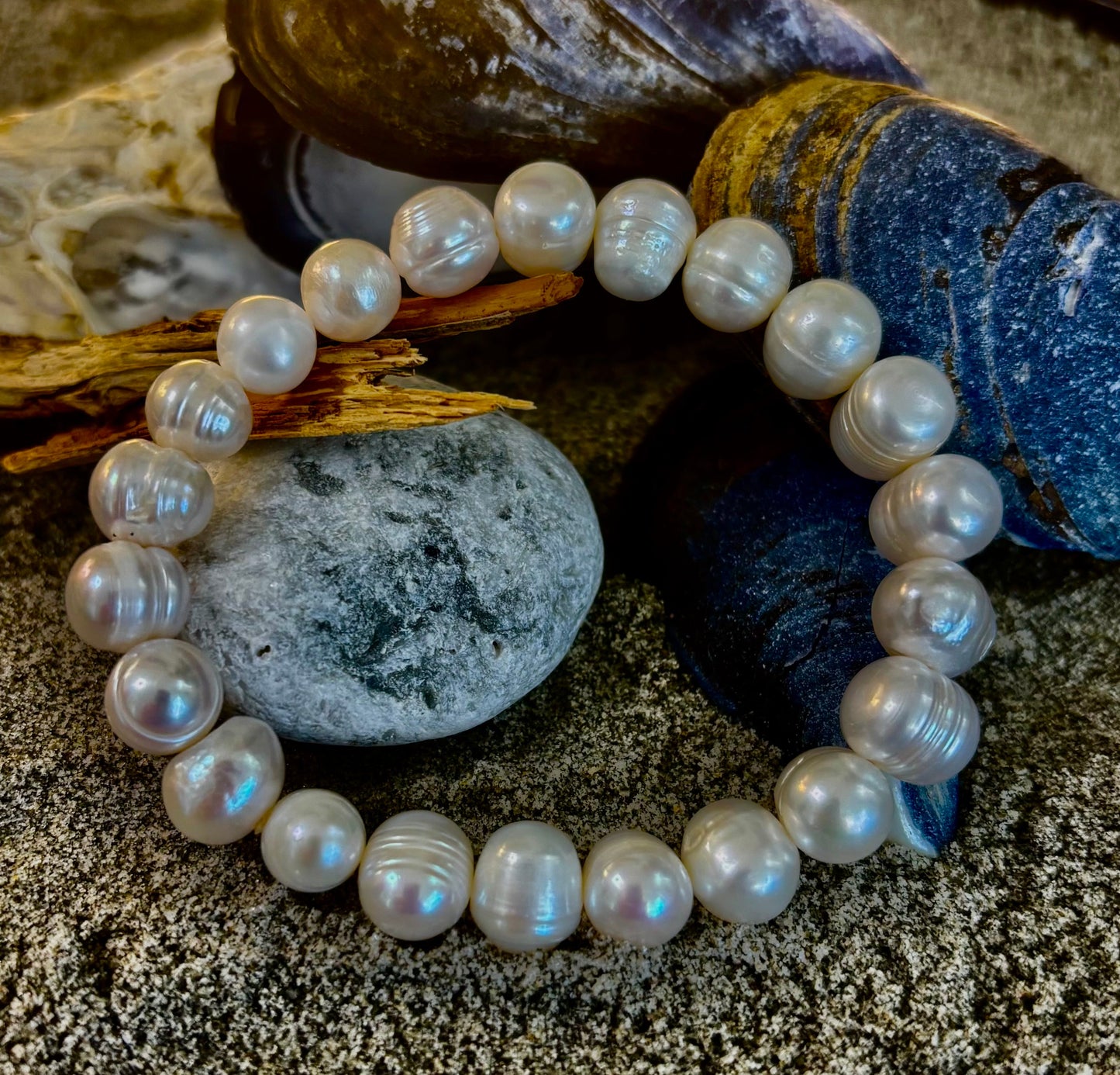 Luminous Grace Freshwater Pearl Bracelet