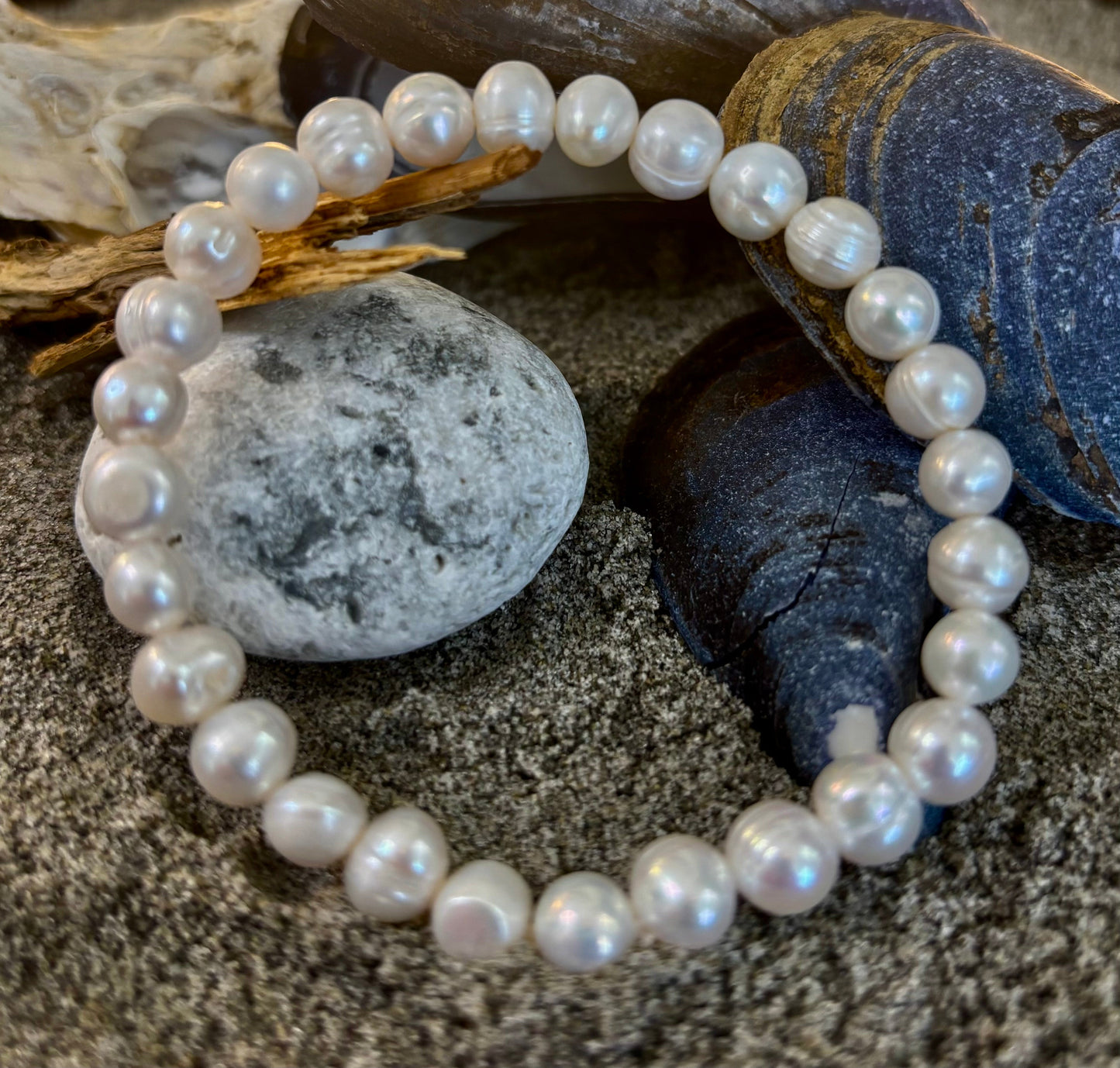 Luminous Grace Freshwater Pearl Bracelet