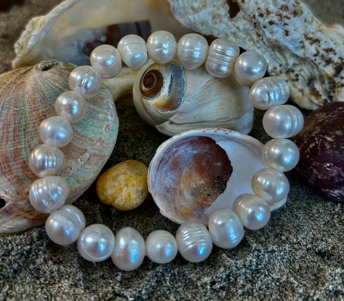 Luminous Grace Freshwater Pearl Bracelet