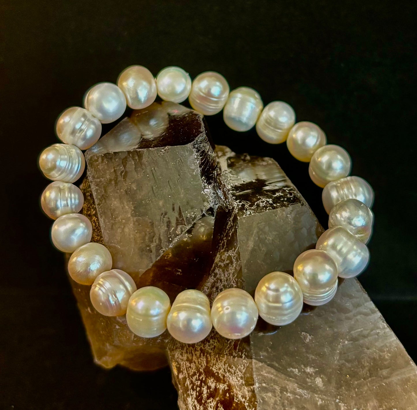 Luminous Grace Freshwater Pearl Bracelet